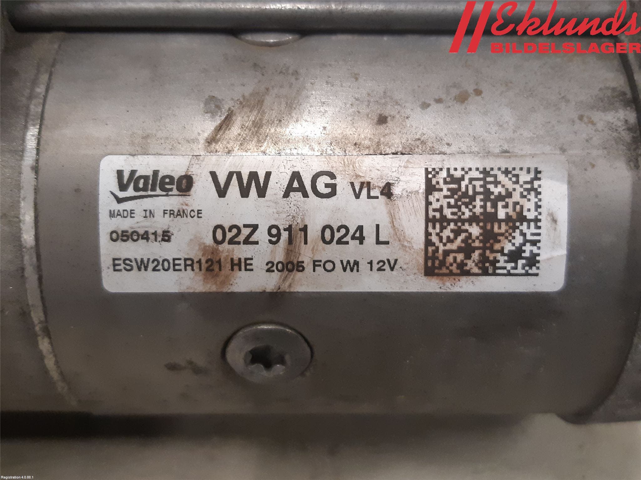 Volkswagen VW GOLF / E-GOLF VII 13-20 Startmotor Diesel
