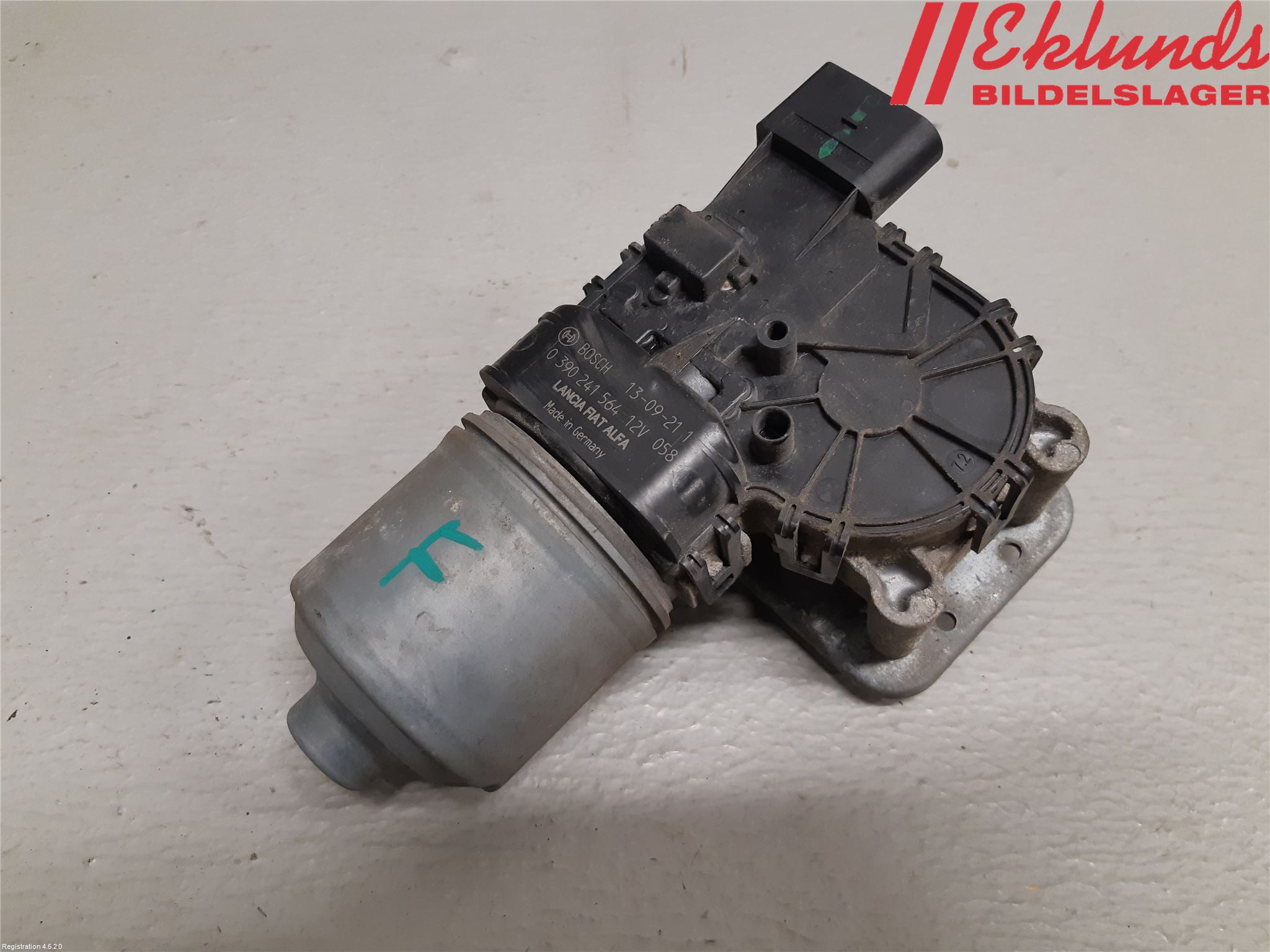 Opel COMBO D 12-18 Torkarmotor Vindruta