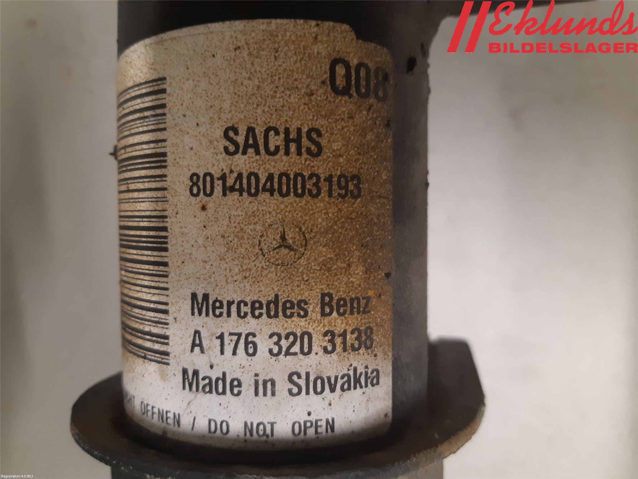 Mercedes-Benz MB CLA-KLASS (C117/X117) 13-19 Fjäderben Fram Vänster