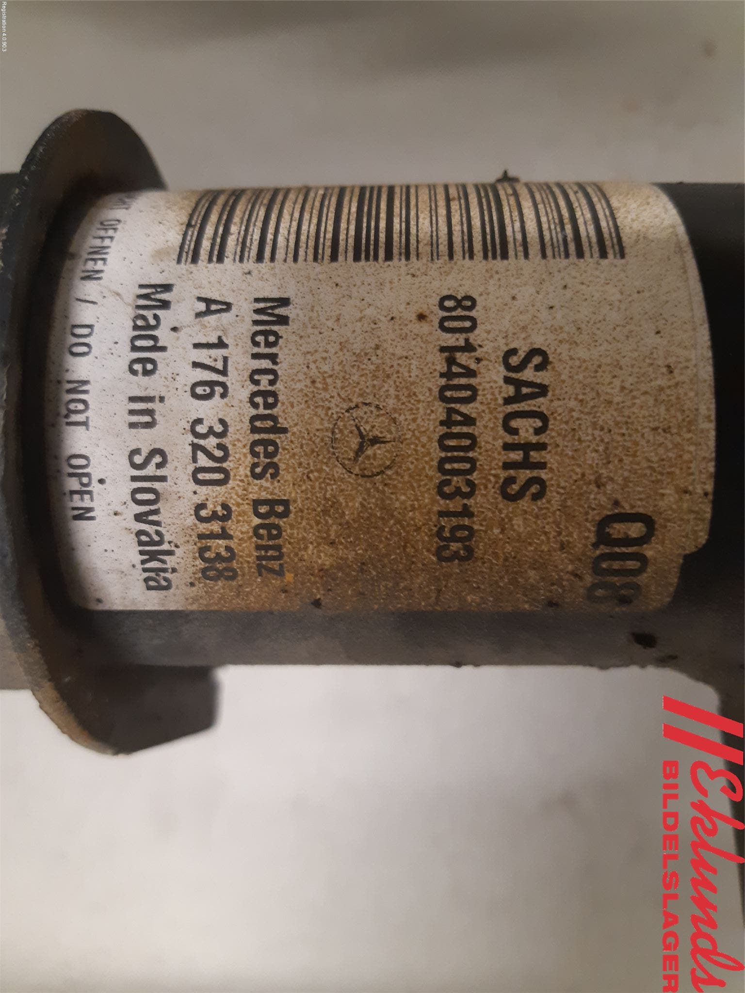 Mercedes-Benz MB CLA-KLASS (C117/X117) 13-19 Fjäderben Fram Vänster