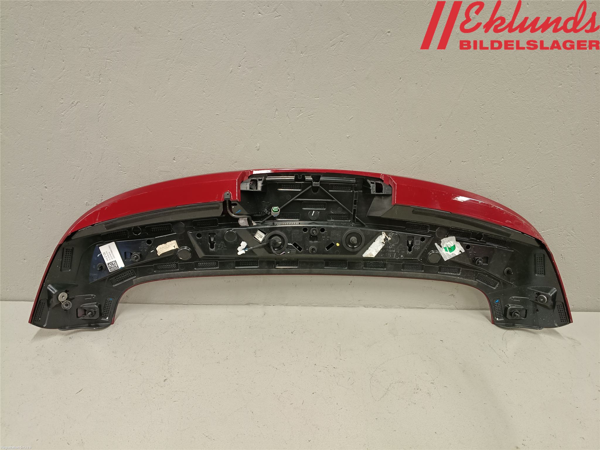 Opel ASTRA K 16-22 Spoiler Baklucka