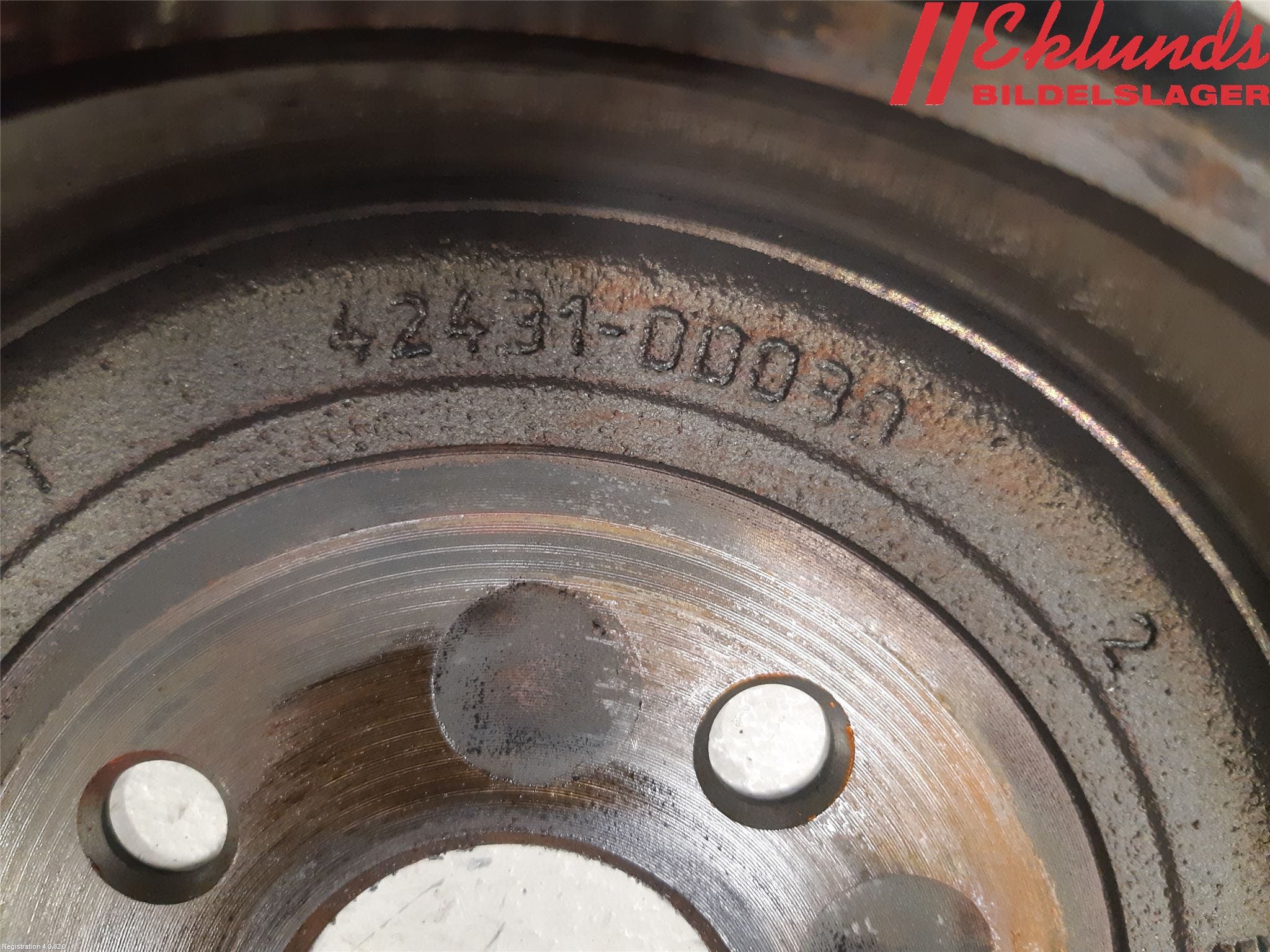 Toyota YARIS XP130 15-20 Bromstrumma Bak