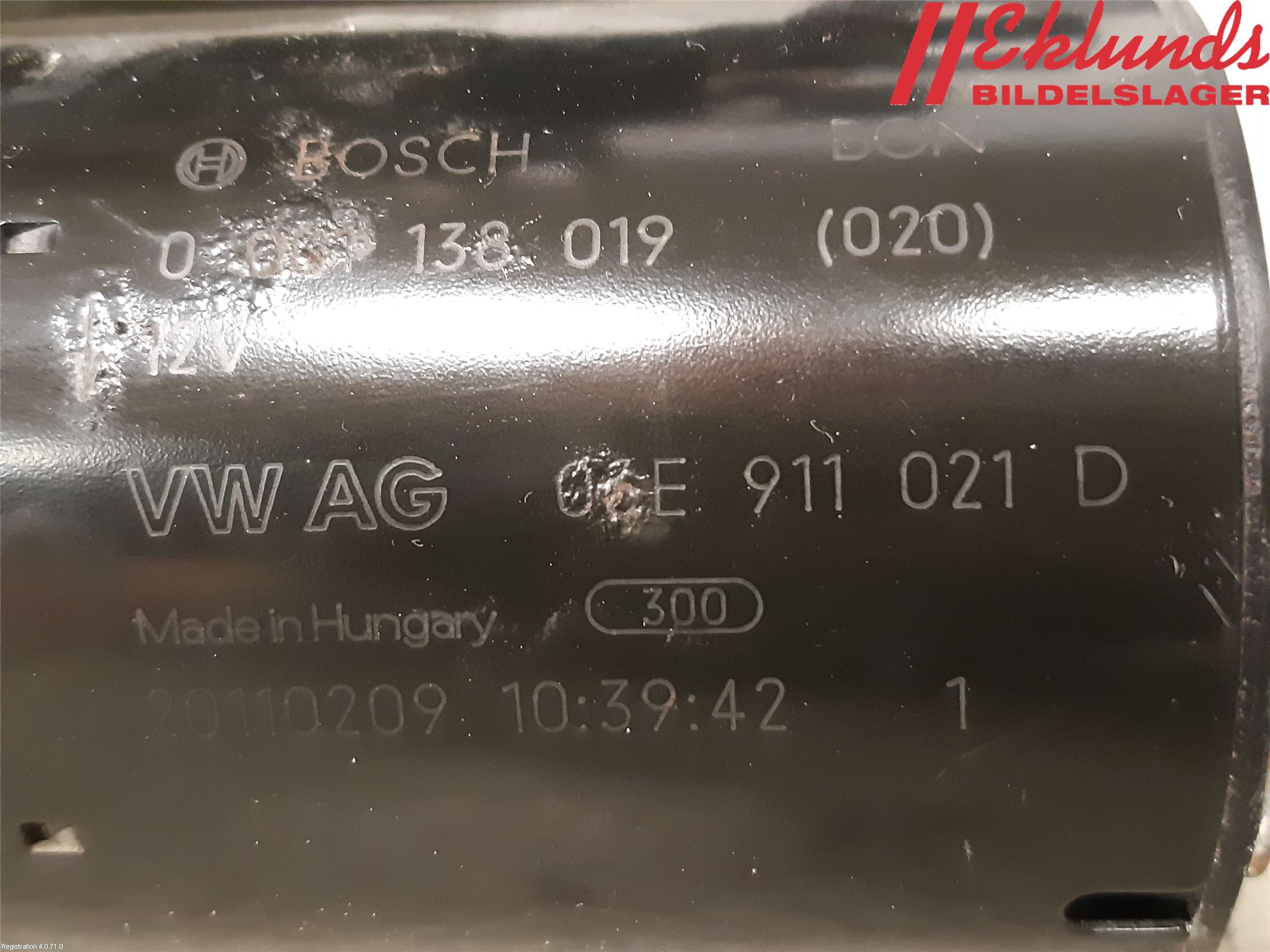 Audi A7/S7 4G 11-17 Startmotor