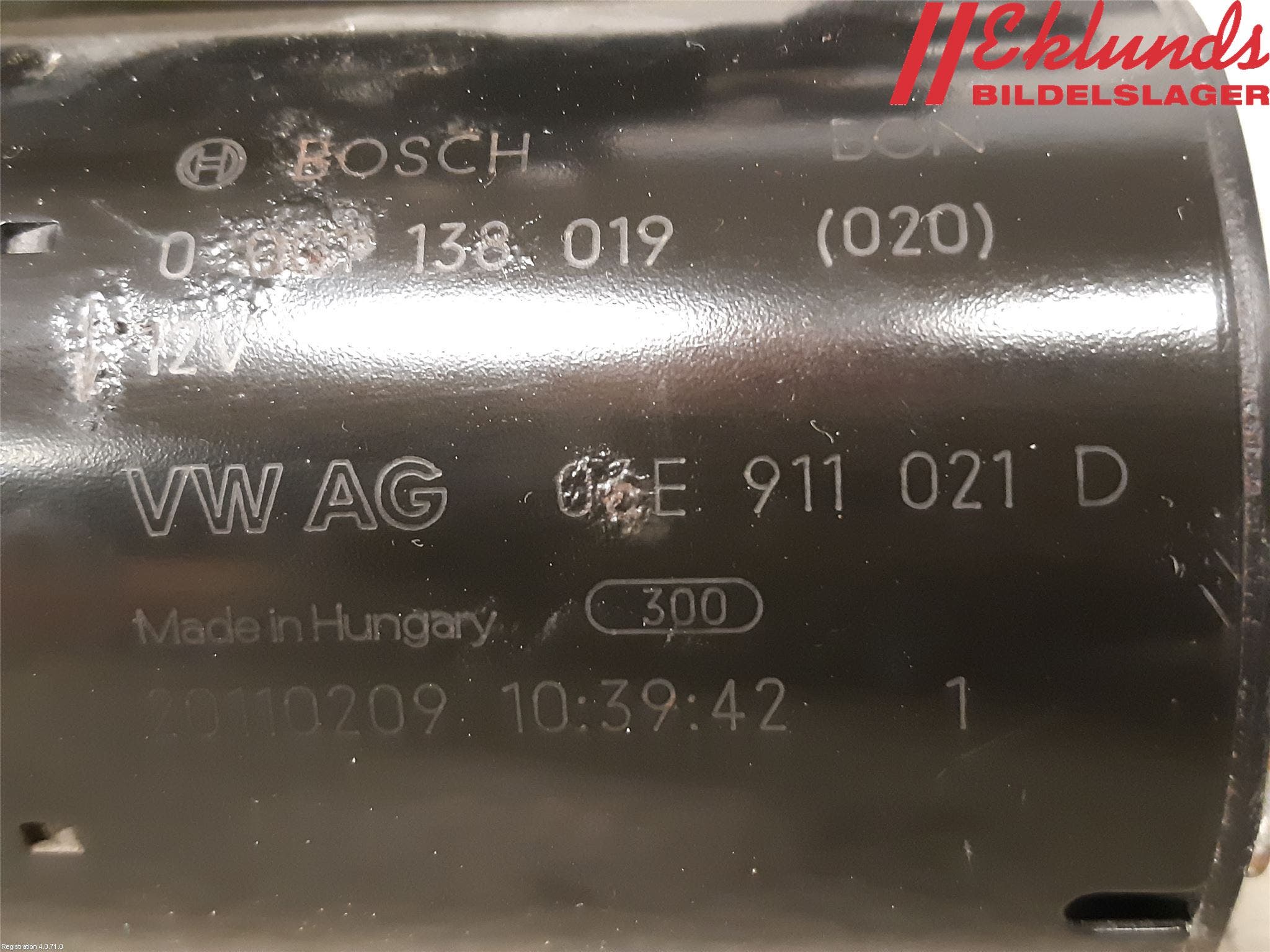 Audi A7/S7 4G 11-17 Startmotor