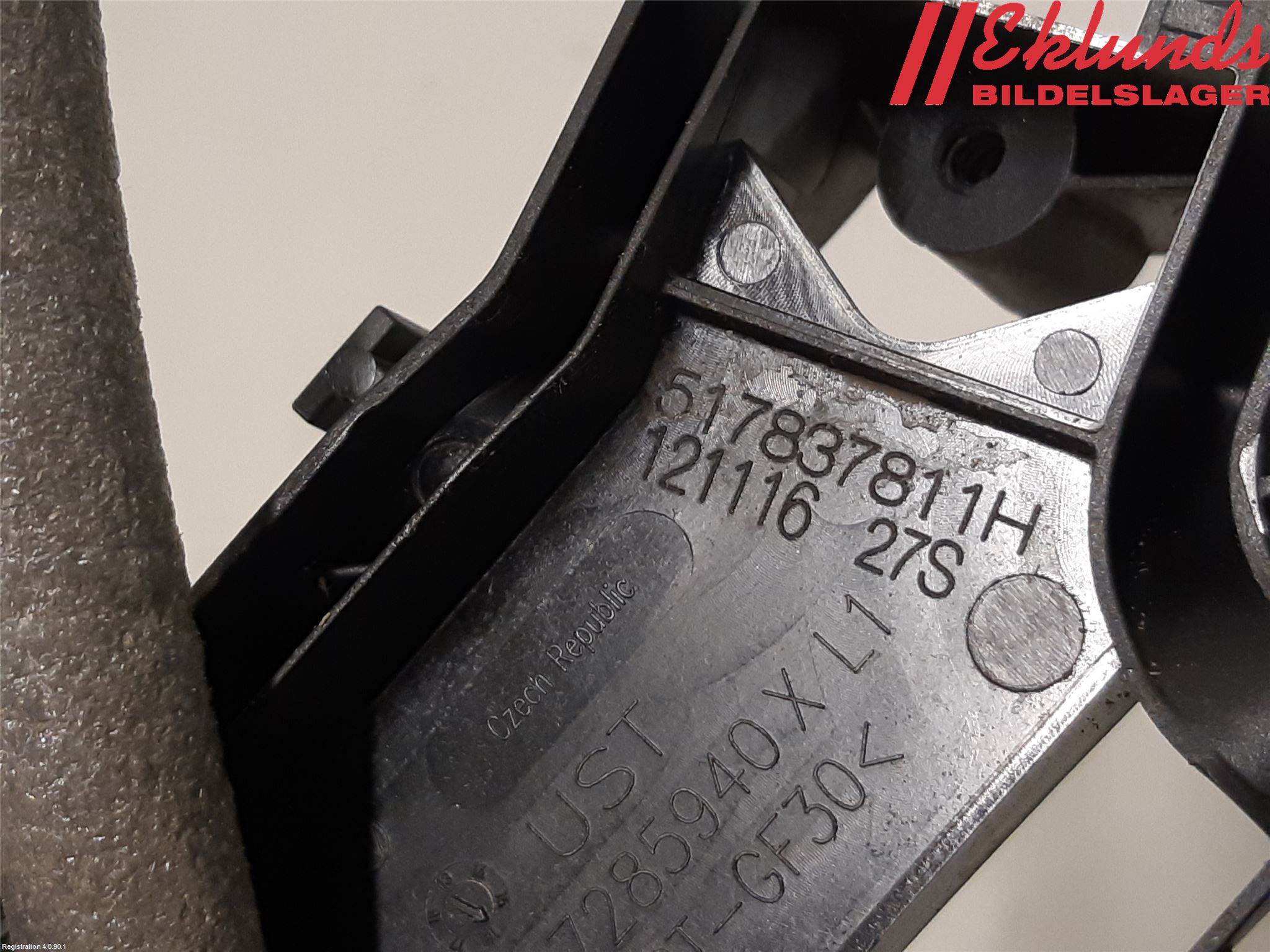 Volkswagen VW PASSAT 15-19 Dörrhandtag Yttre Vä