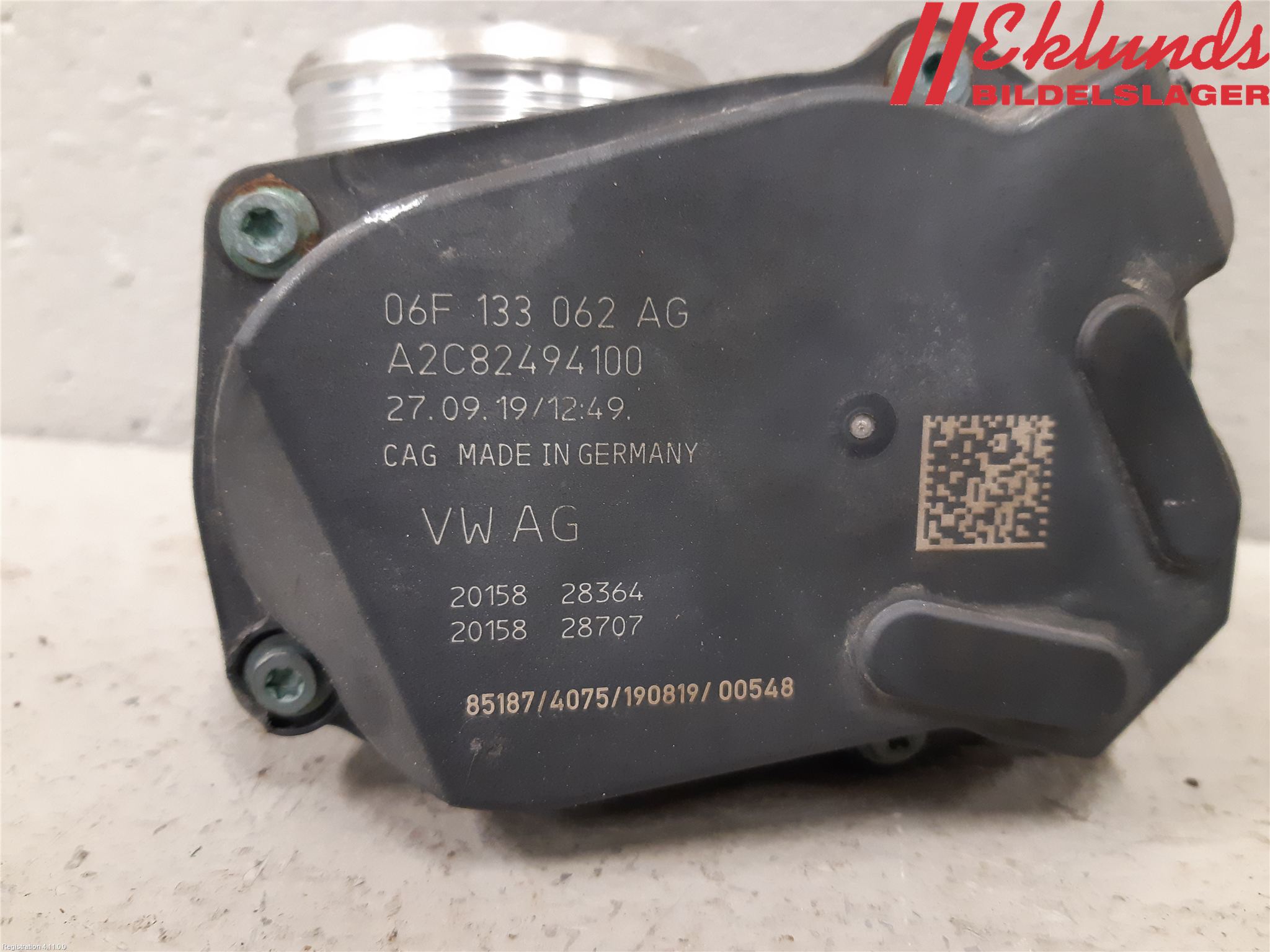 Volkswagen VW T-ROC 18- Injspjällhus