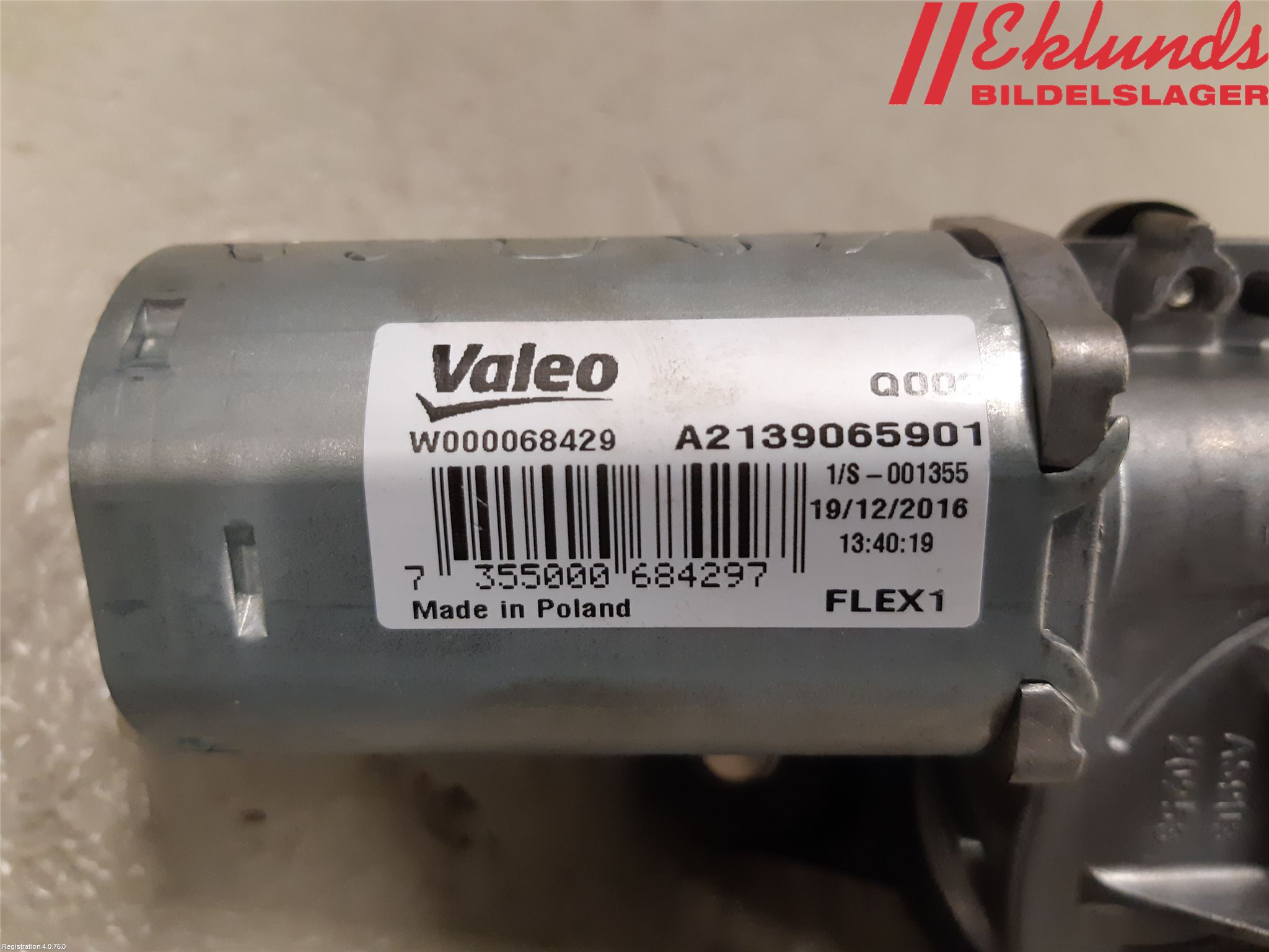 Mercedes-Benz MB GLC-KLASS (X253/C253) 15-22 Torkarmotor Baklucka