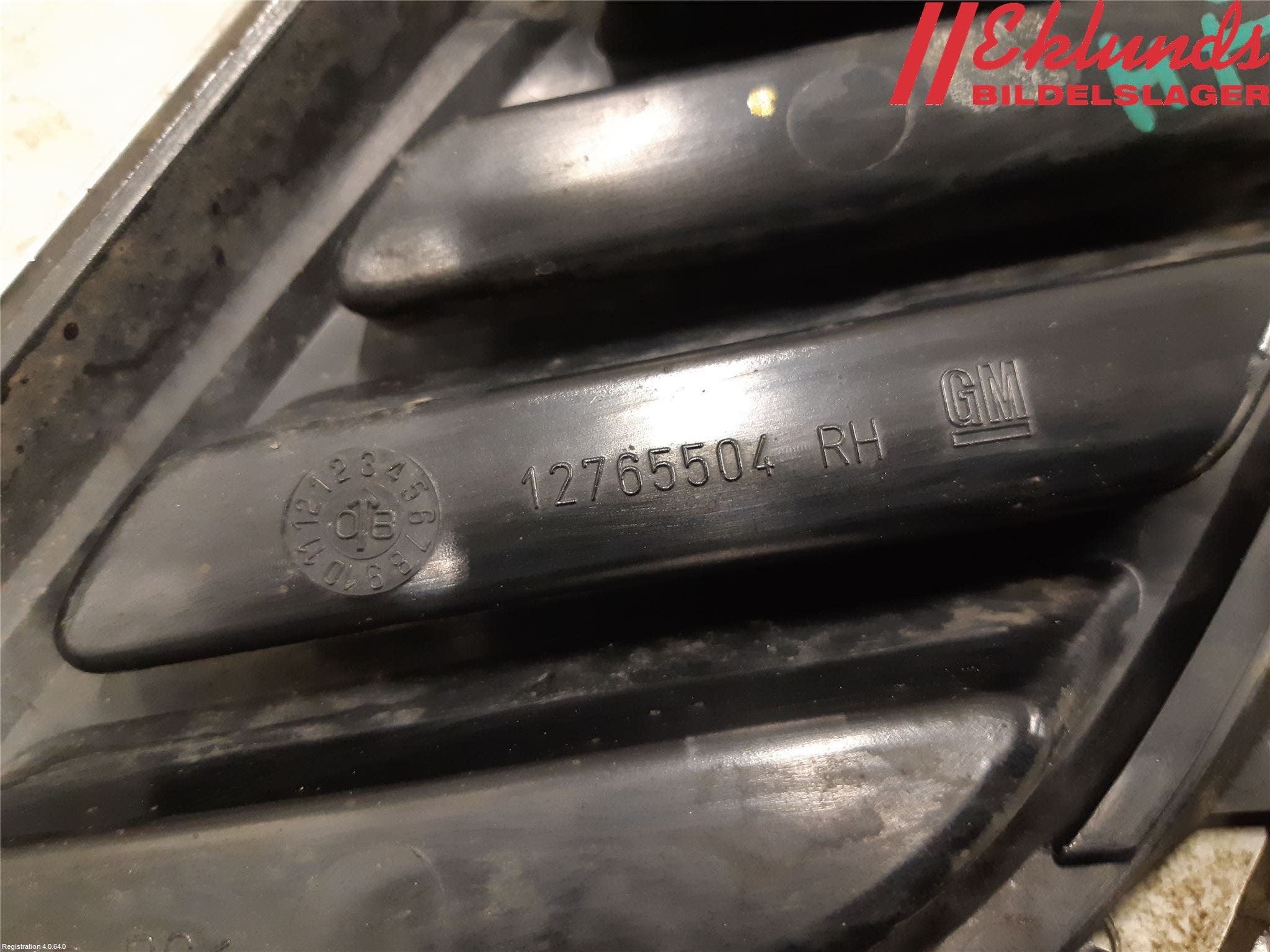 Saab 9-3 VER2/VER3 08-15 Grilldel Höger