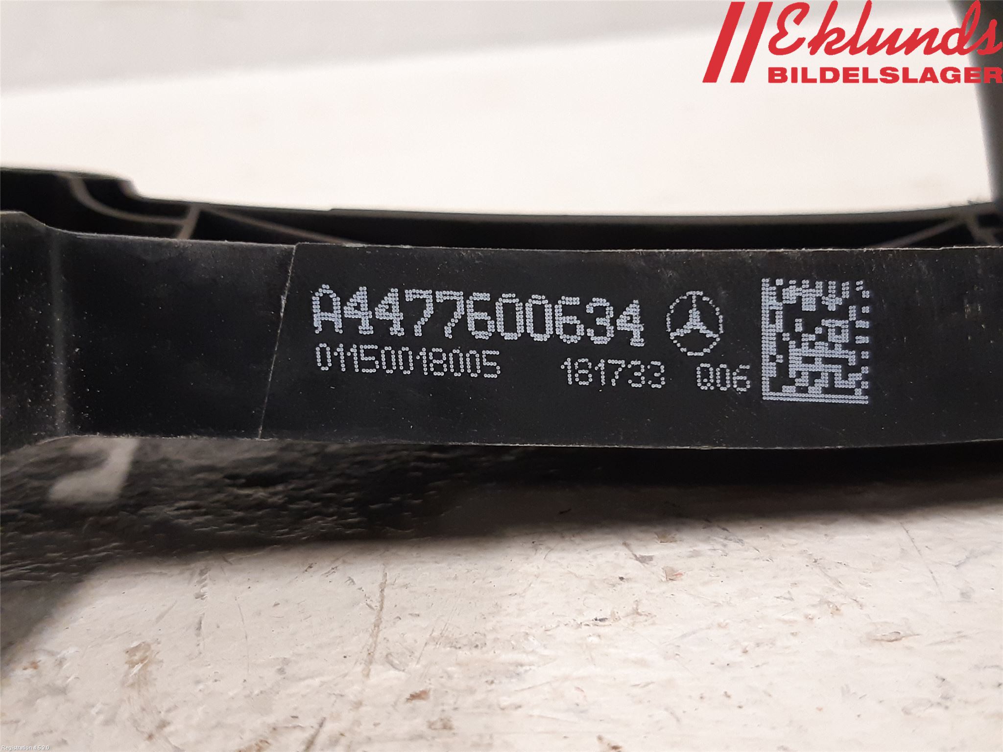 Mercedes-Benz MB VITO/V-KLASS (W640,W447,W448) 14- Dörrhandtag Yttre Hö