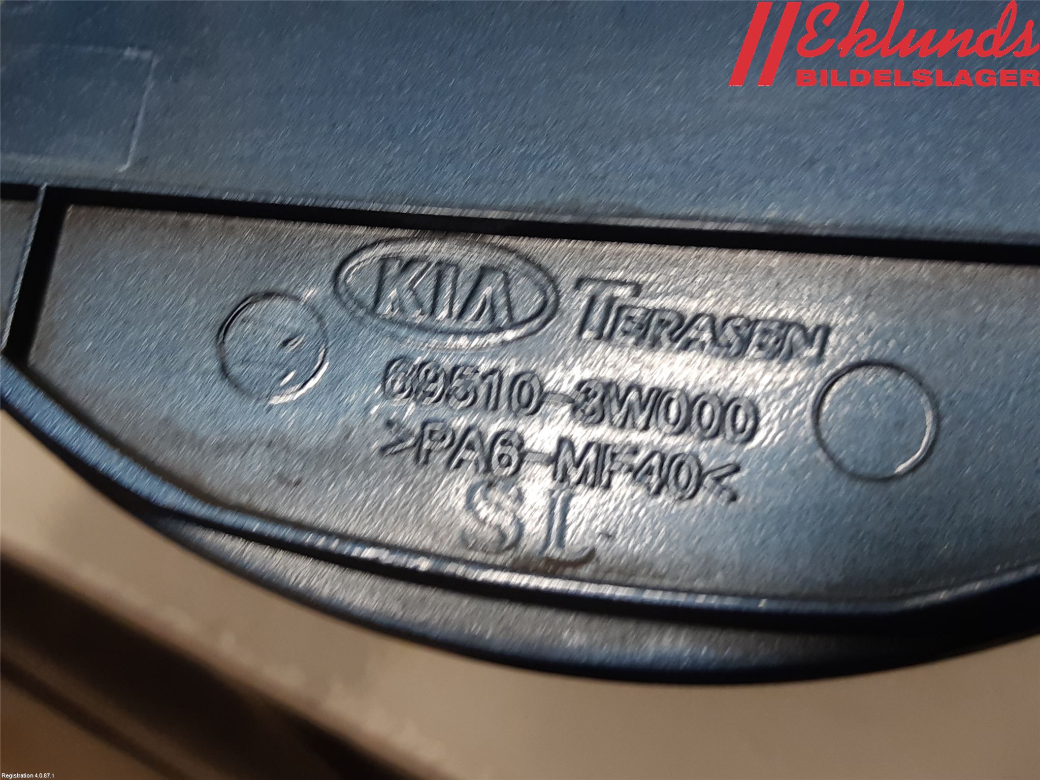 Kia SPORTAGE (SL) 11-15 Tanklucka