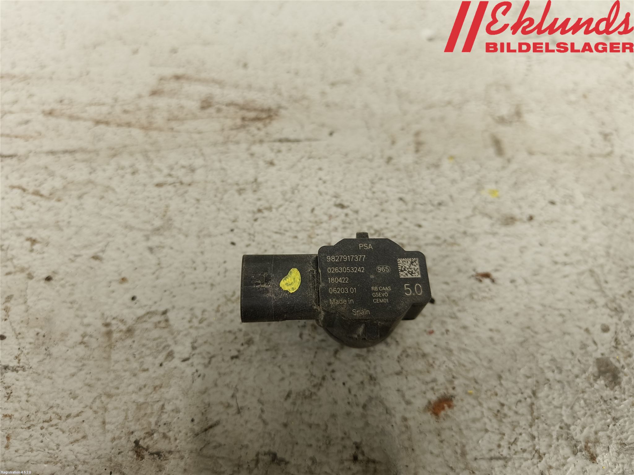 Peugeot 3008 17-24 Parkeringshjälp Backsensor