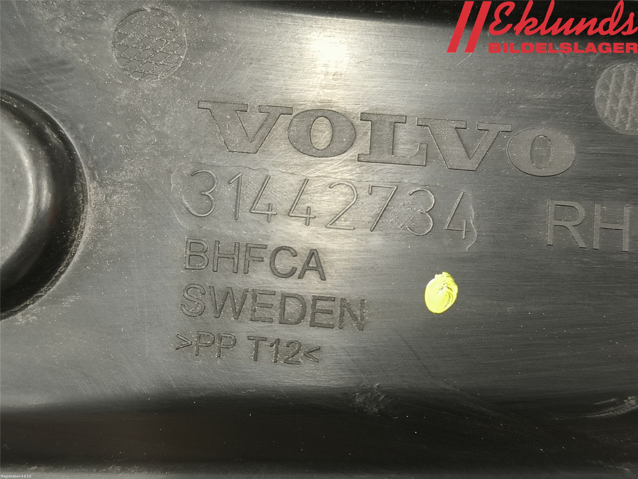 Volvo XC90/RECHARGE 16- Täckplast Front