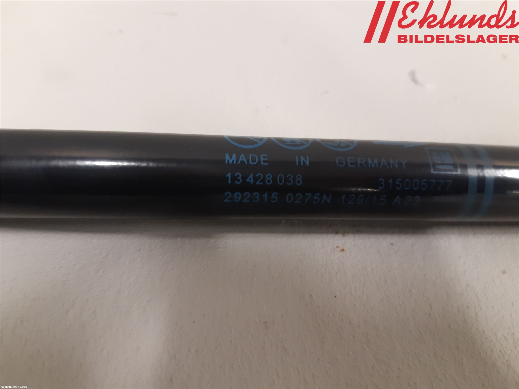 Opel CORSA E 15-19 Gasfjäder Baklucka