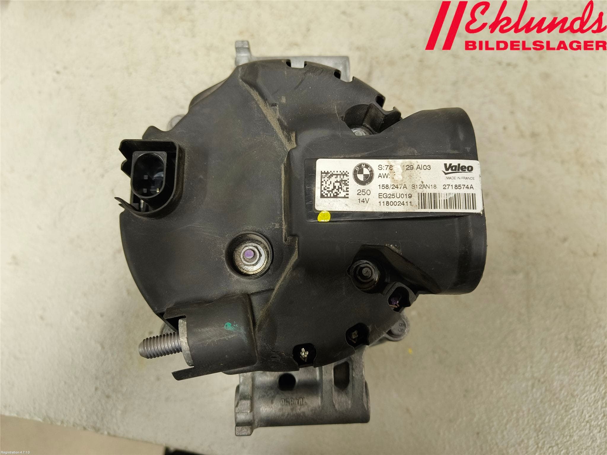 BMW 5 G30/G31/F90 17-23 Generator