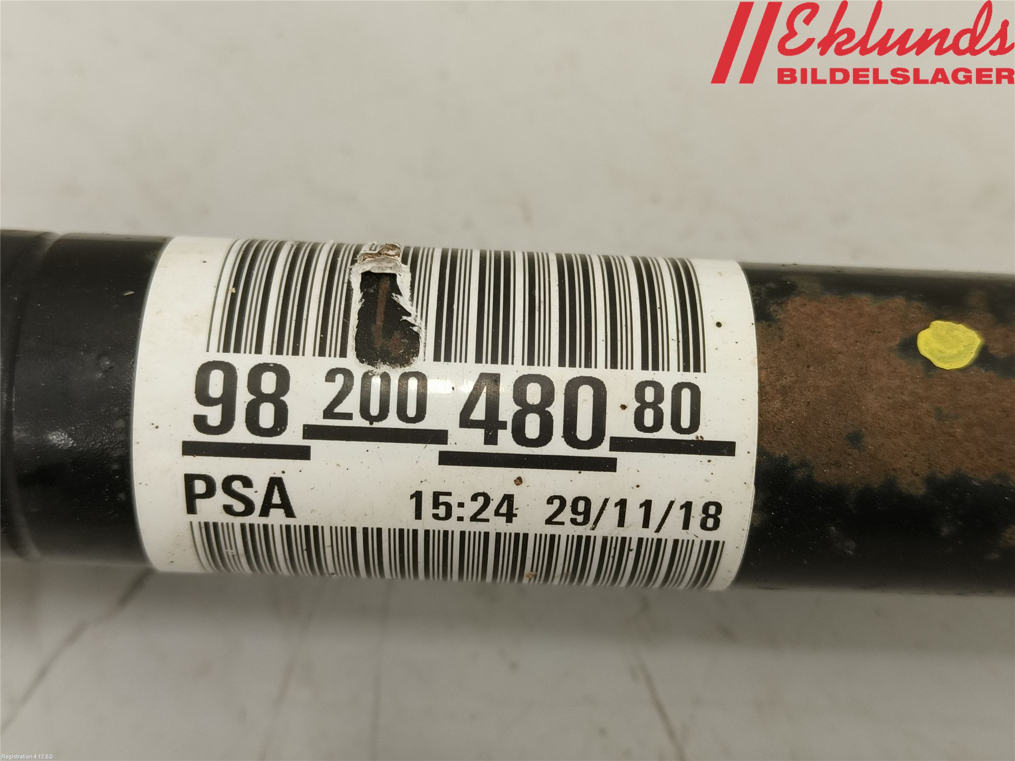 Citroen JUMPY/E-JUMPY 16- Drivaxel Fram Höger