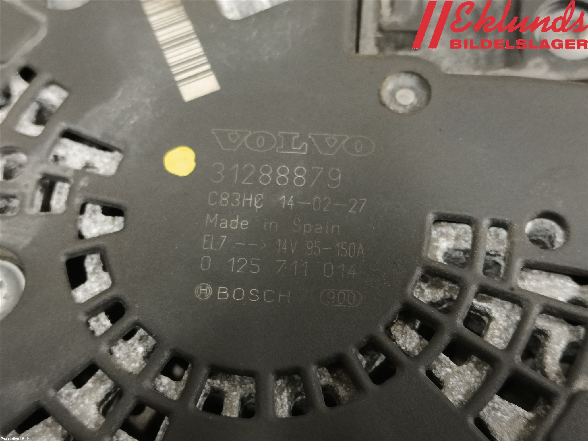 Volvo V40 CROSS COUNTRY 13-19 Generator