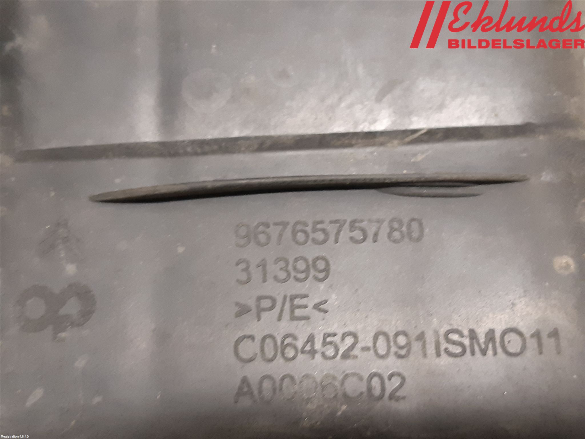 Citroen C4 GRAND PICASSO 14-18 Stötfångarbärjärn Fram