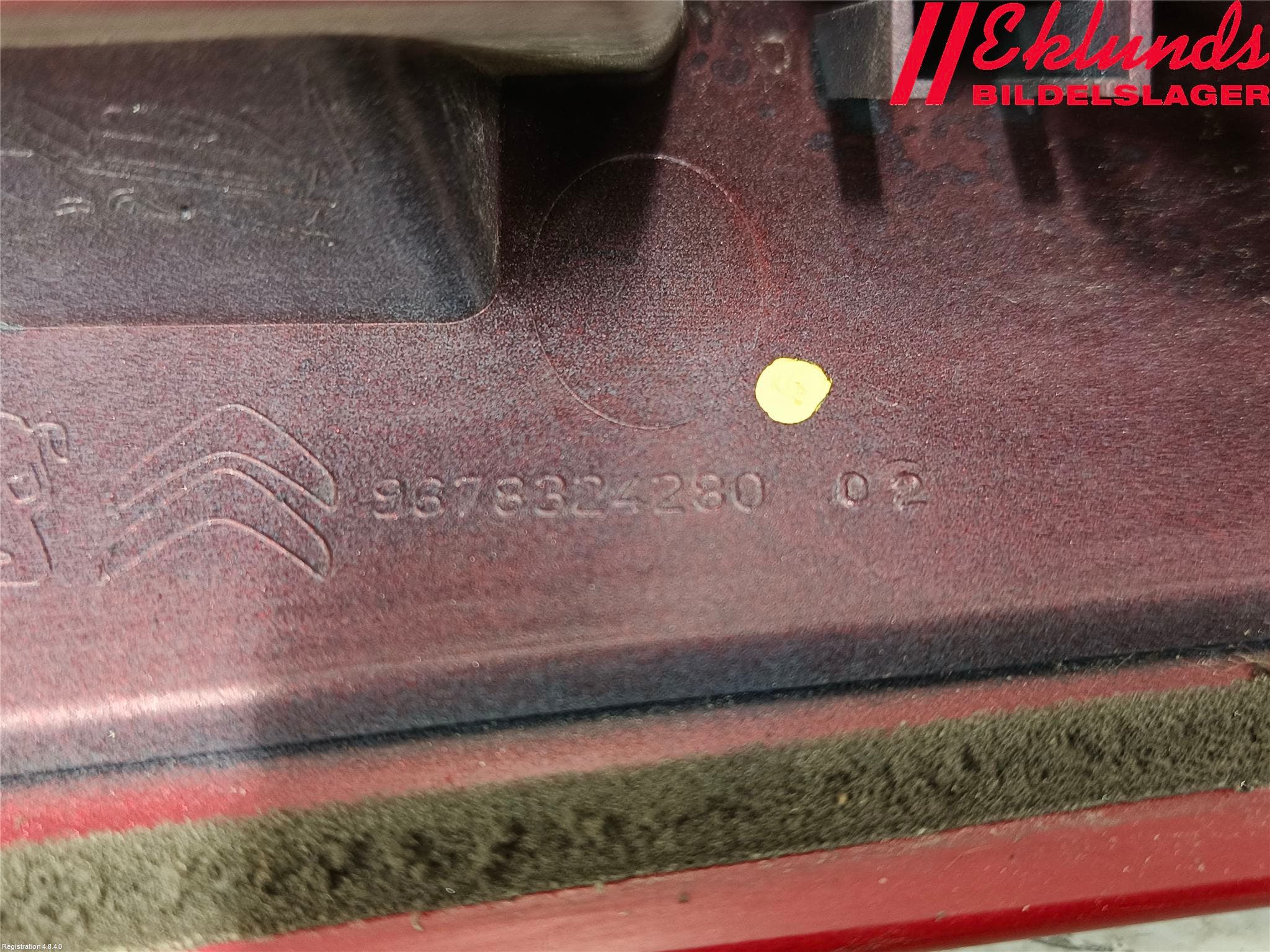 Peugeot 2008 13-20 Spoiler Baklucka