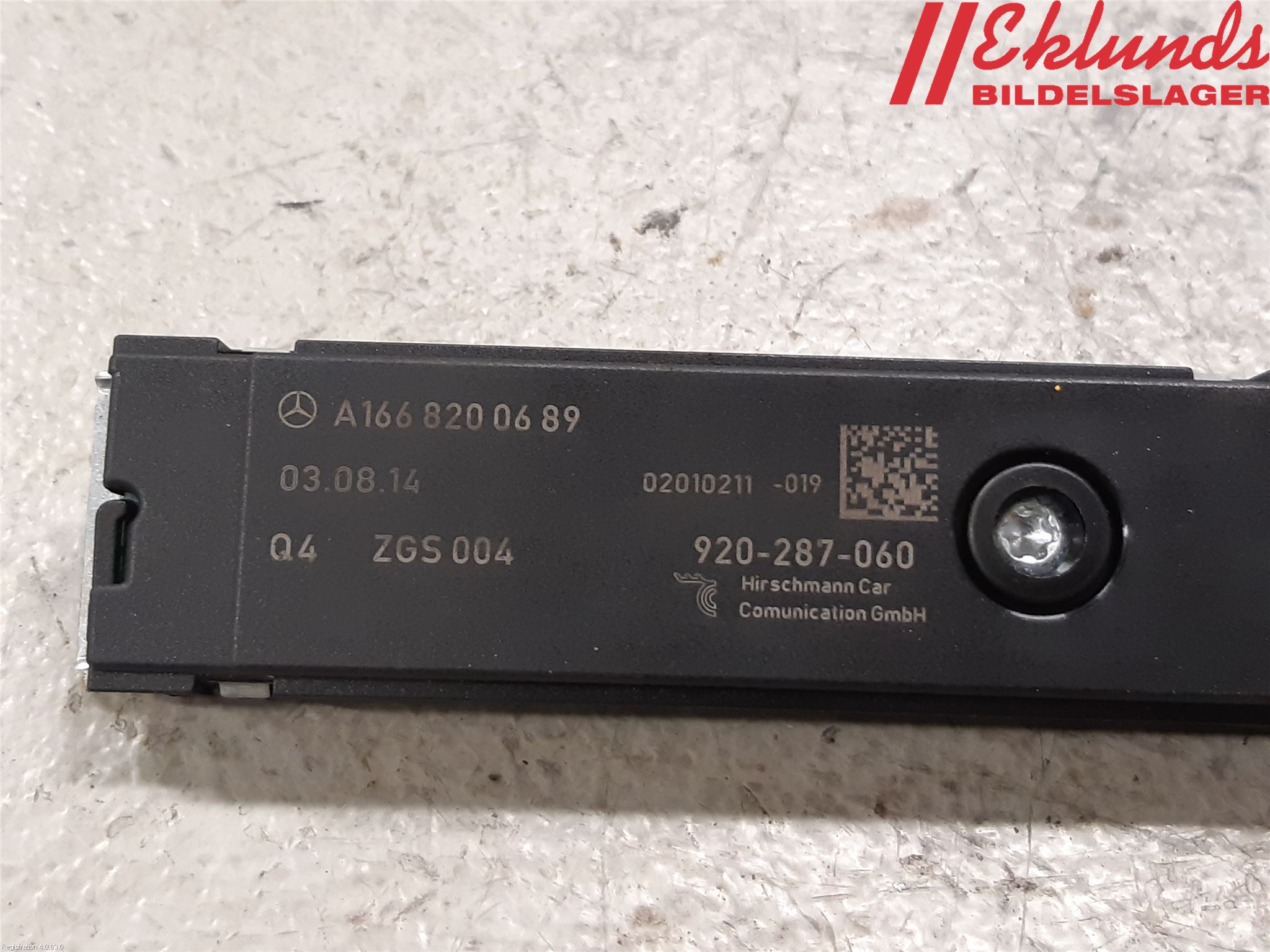 Mercedes-Benz MB B-KLASS (W246/W242) 12-19 Antennförstärkare