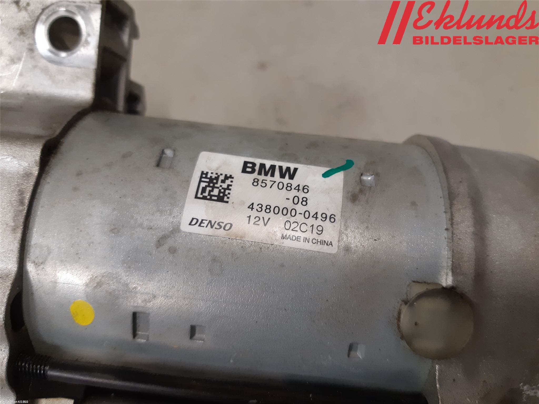 BMW 1 F20/F21 11-19 Startmotor Diesel