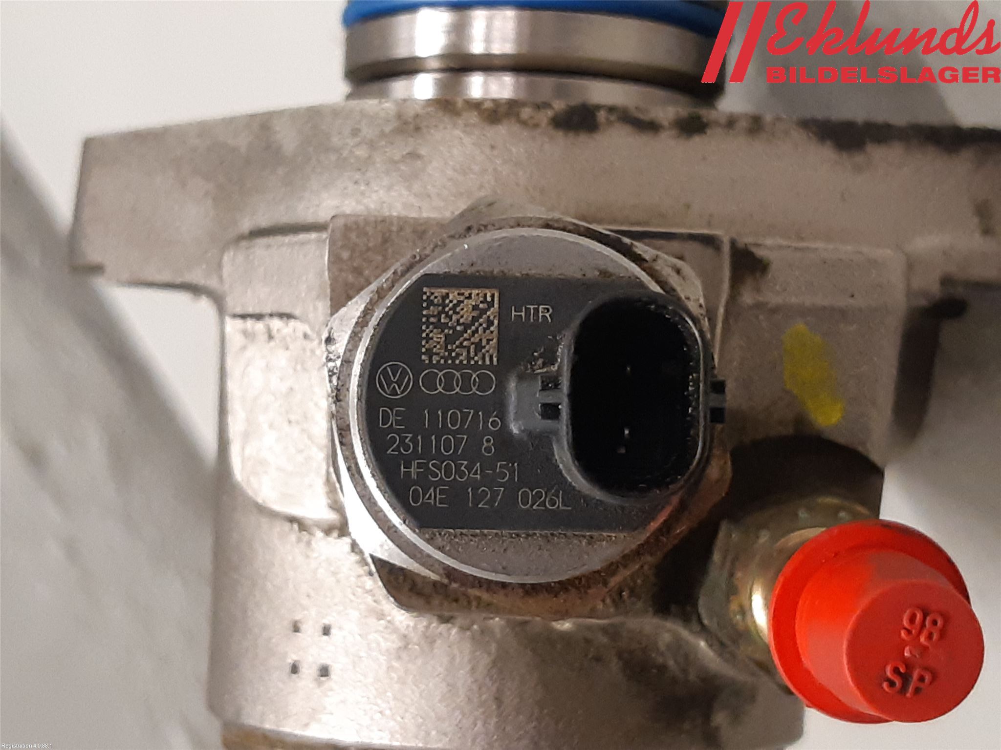 Seat ATECA 16->> Bränslepump Mek