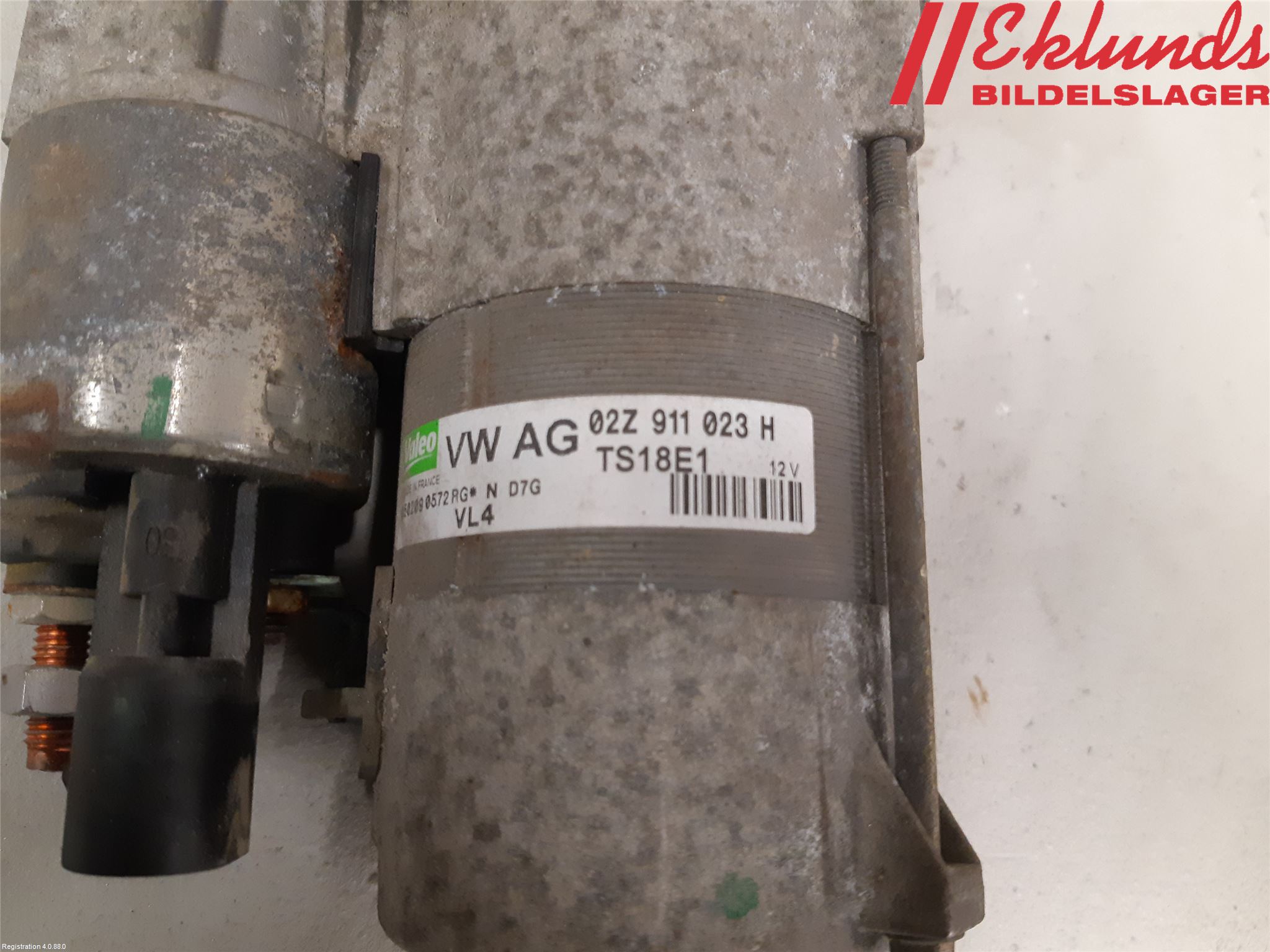 Volkswagen VW CADDY      04-10 Startmotor Diesel