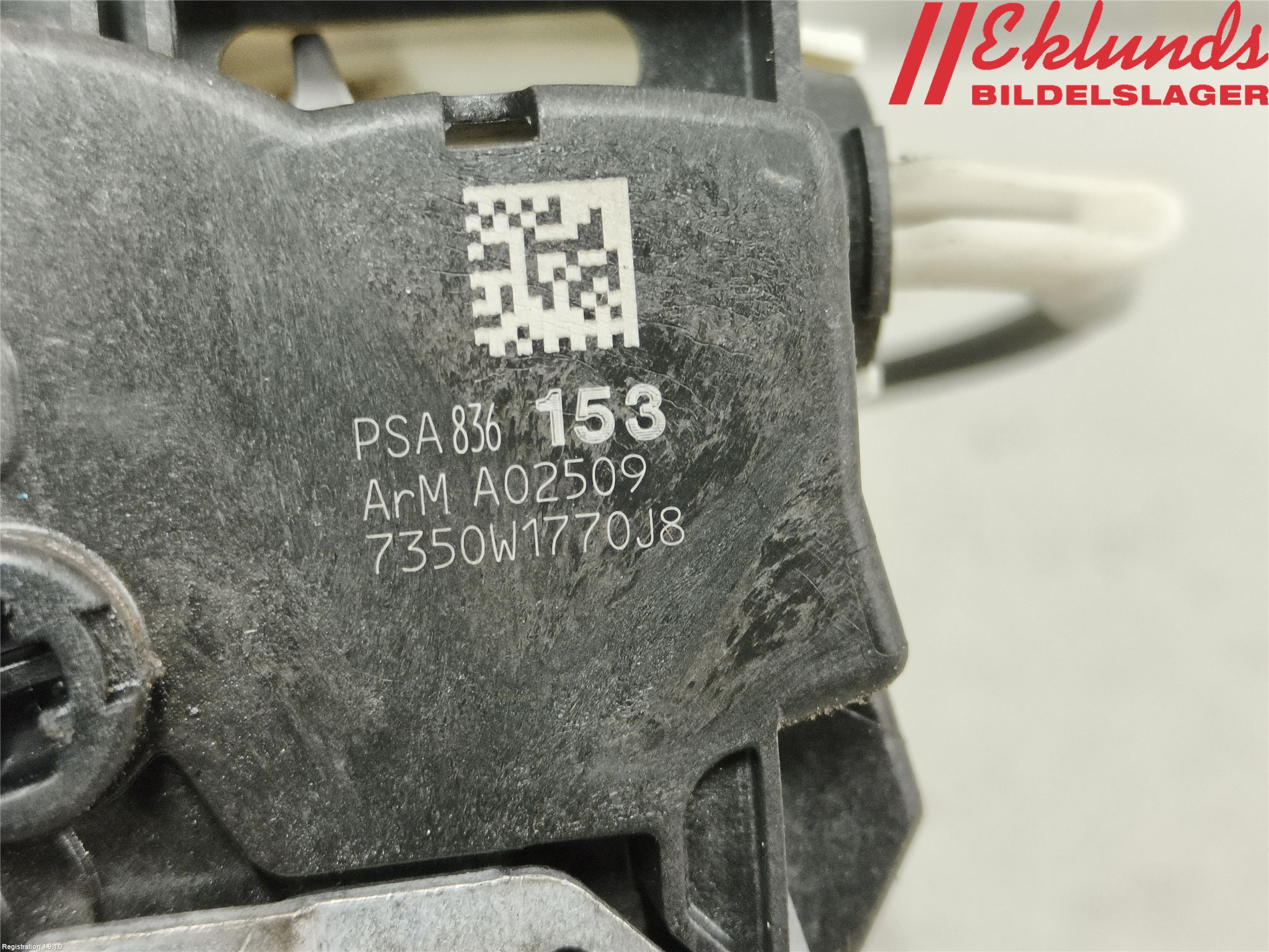 Citroen C3 10-17 Låskista-Dörrlås