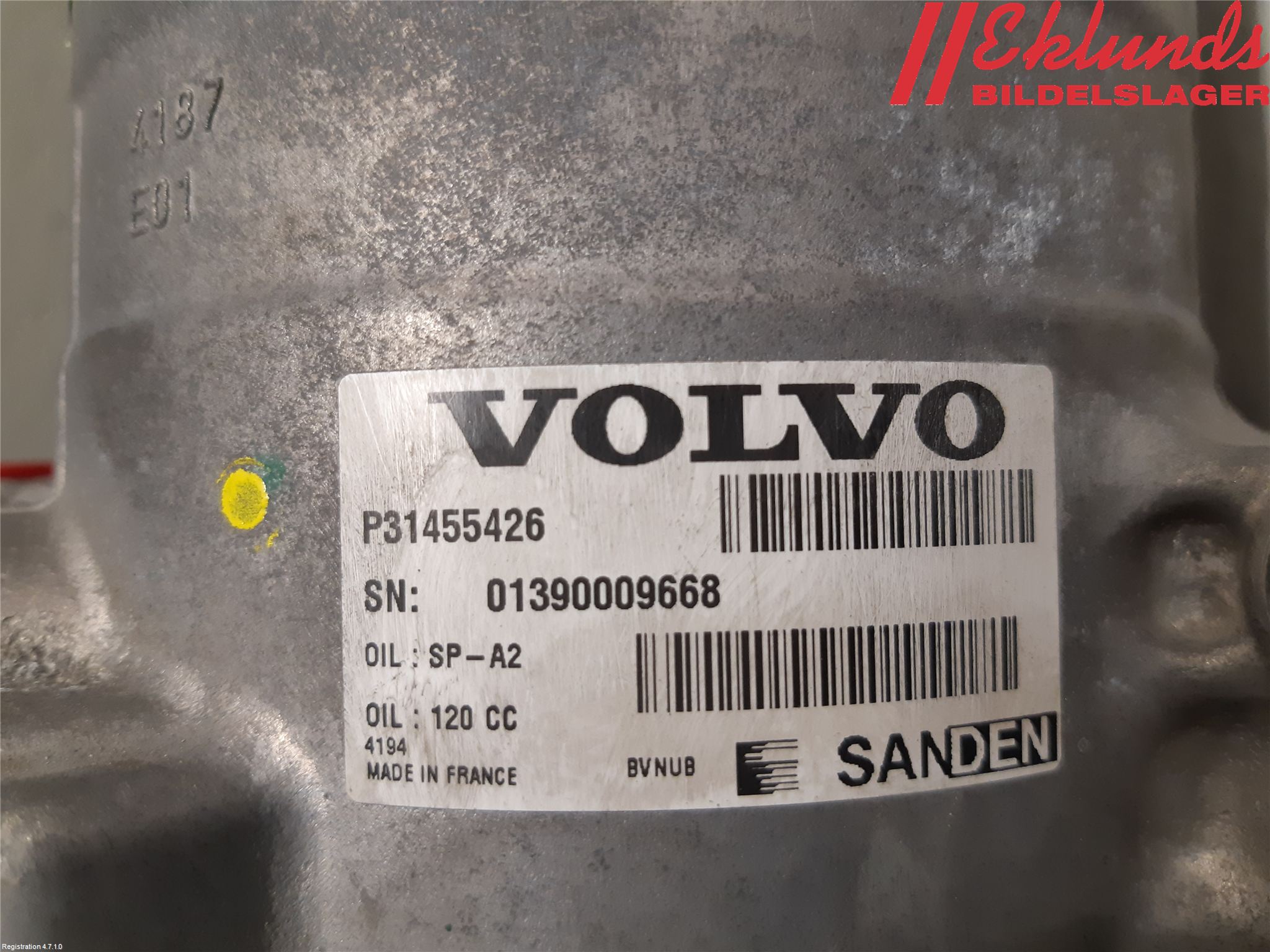 Volvo XC90/RECHARGE 16- Ac Kompressor