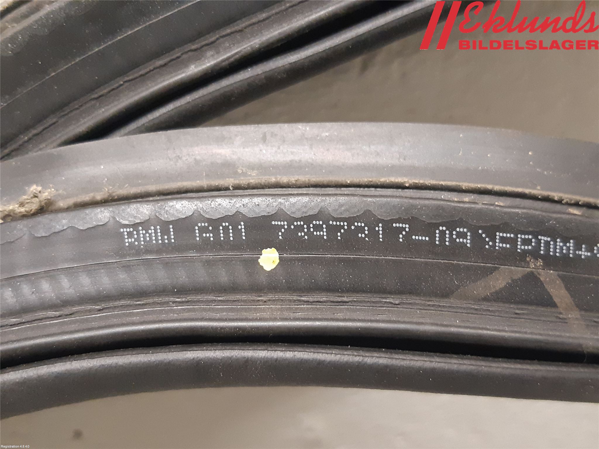 BMW X3 G01 18- Dörr Gummilist