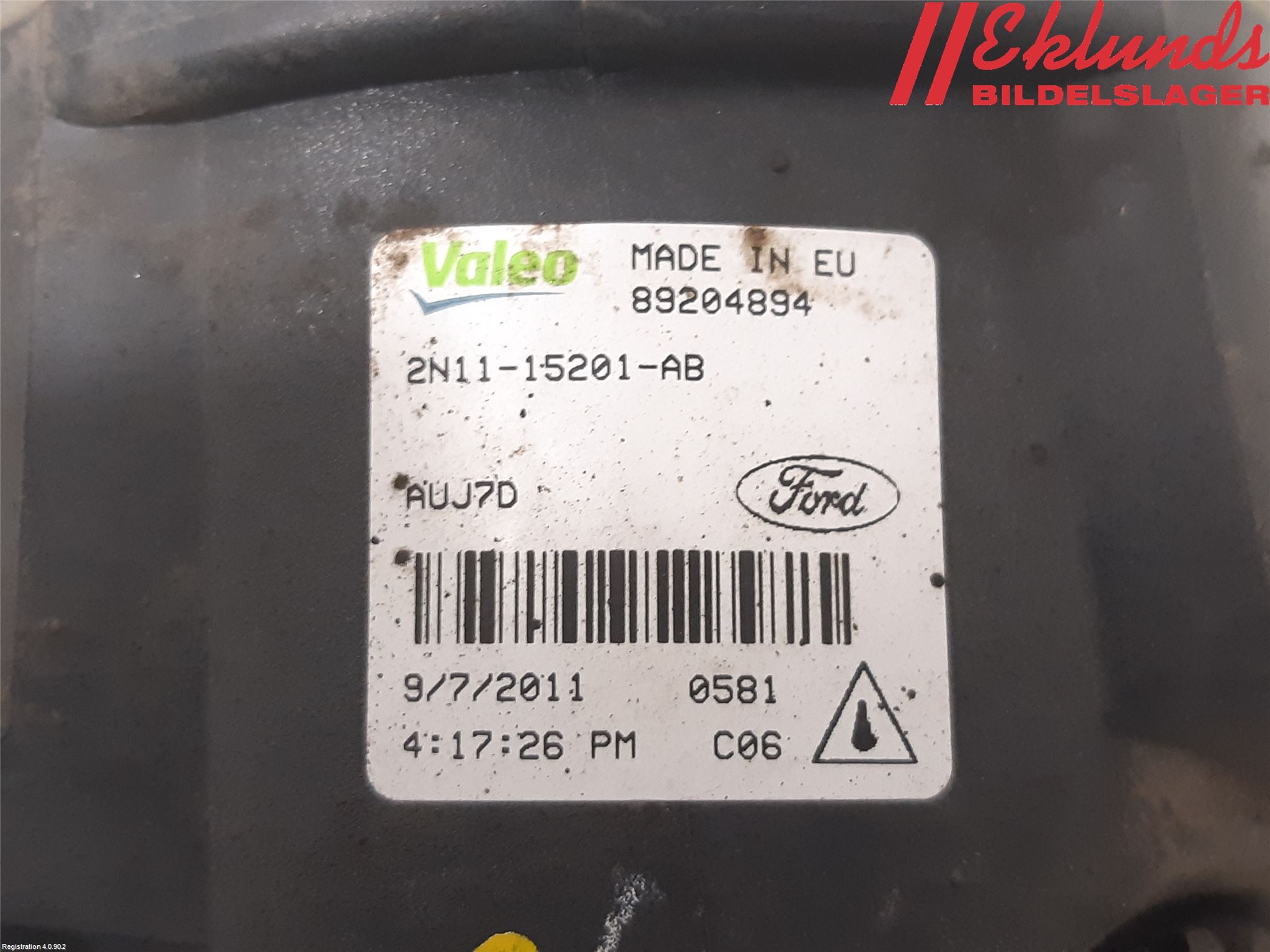 Ford FOCUS 11-14 Dimljus-Varselljus Fram