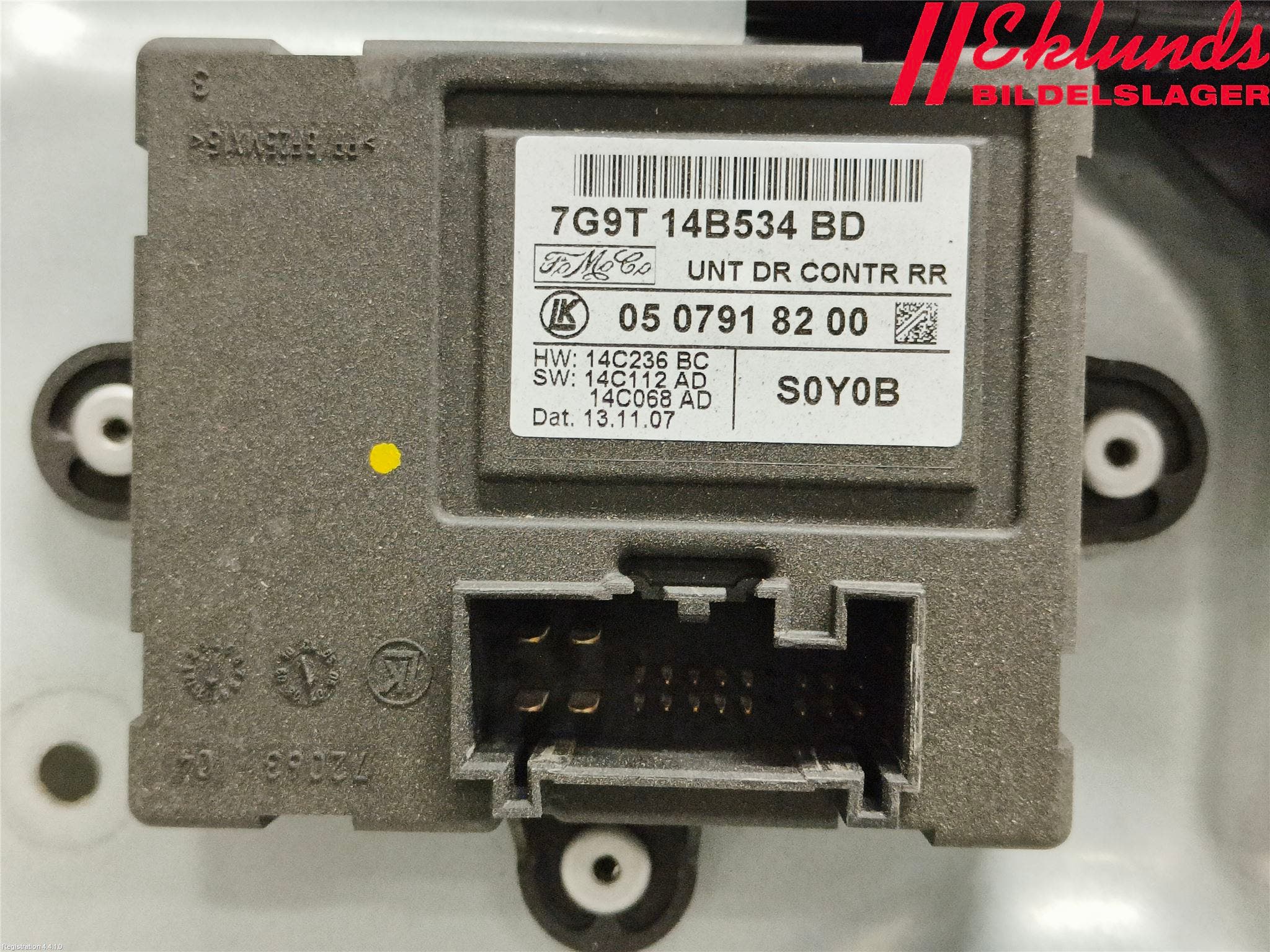 Volvo V70 08-13 Fönsterhiss El Kompl