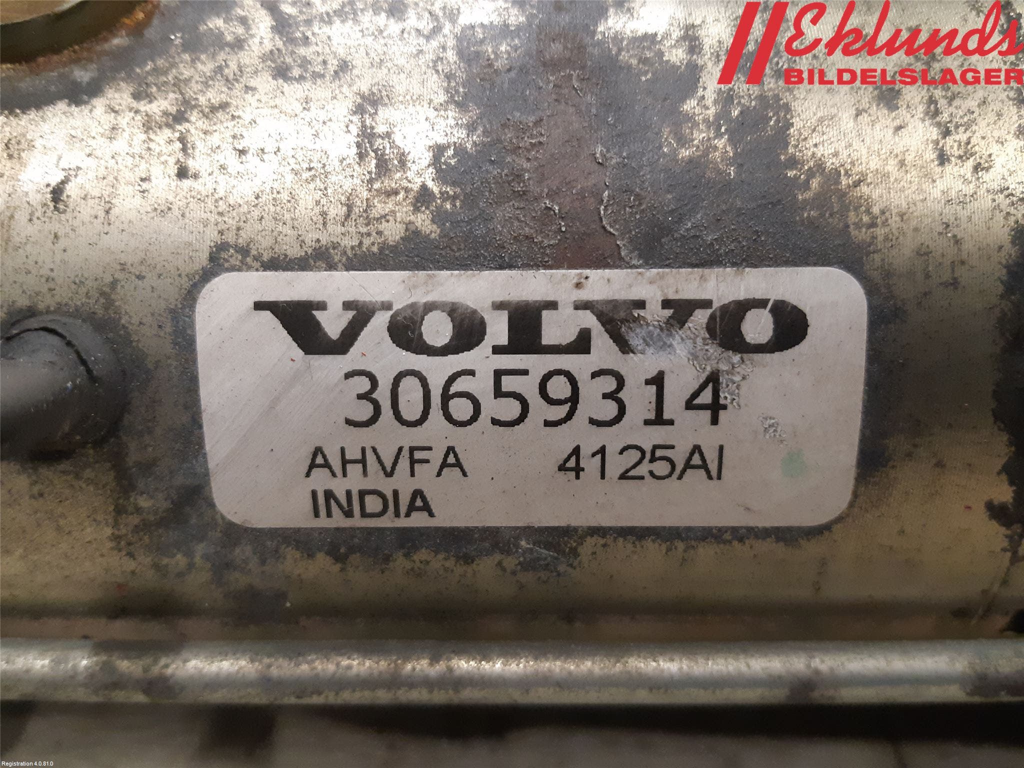 Volvo V70 14-16 Startmotor Diesel