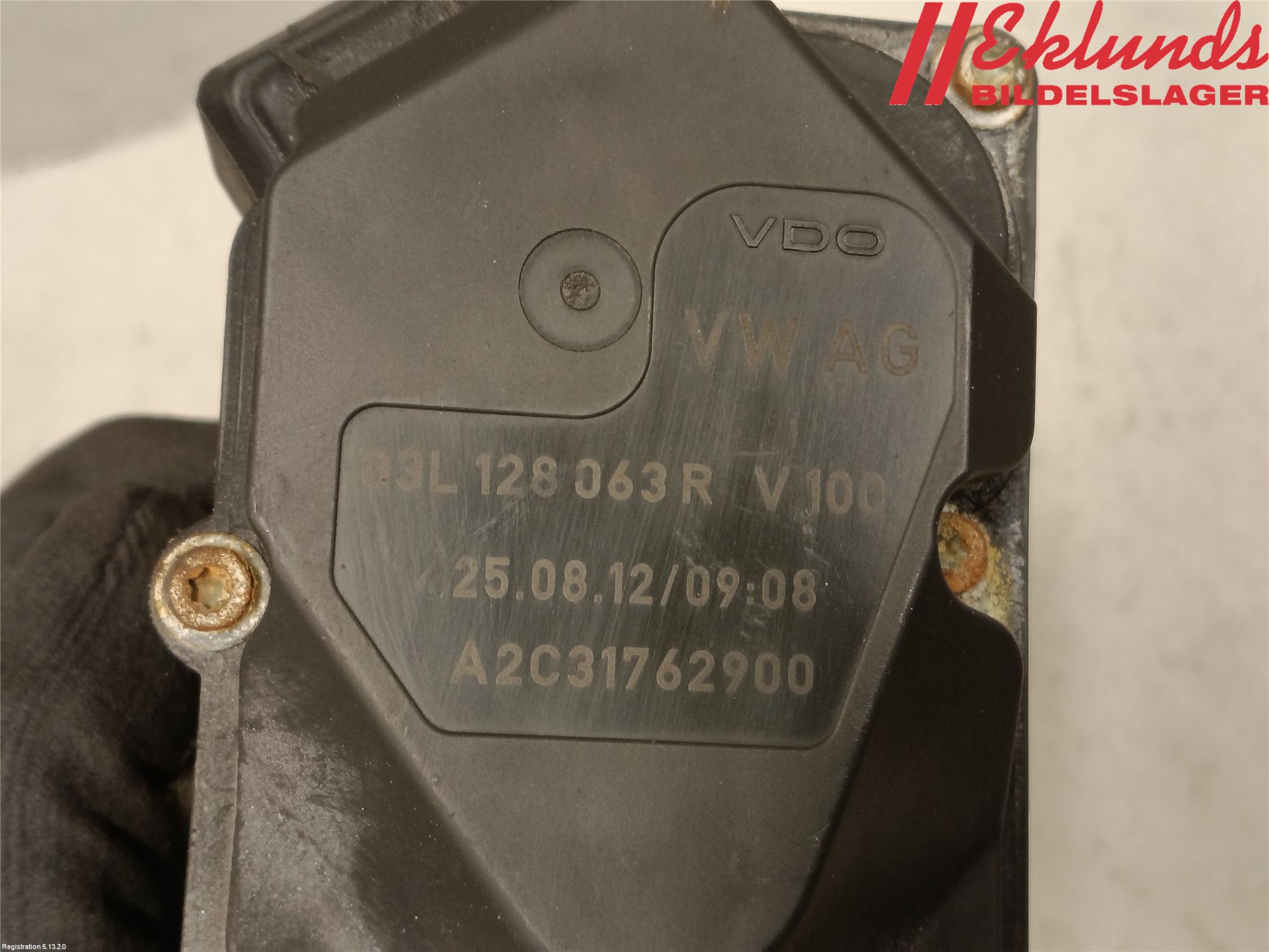 Audi A4 ALLROAD 09-16 Injspjällhus