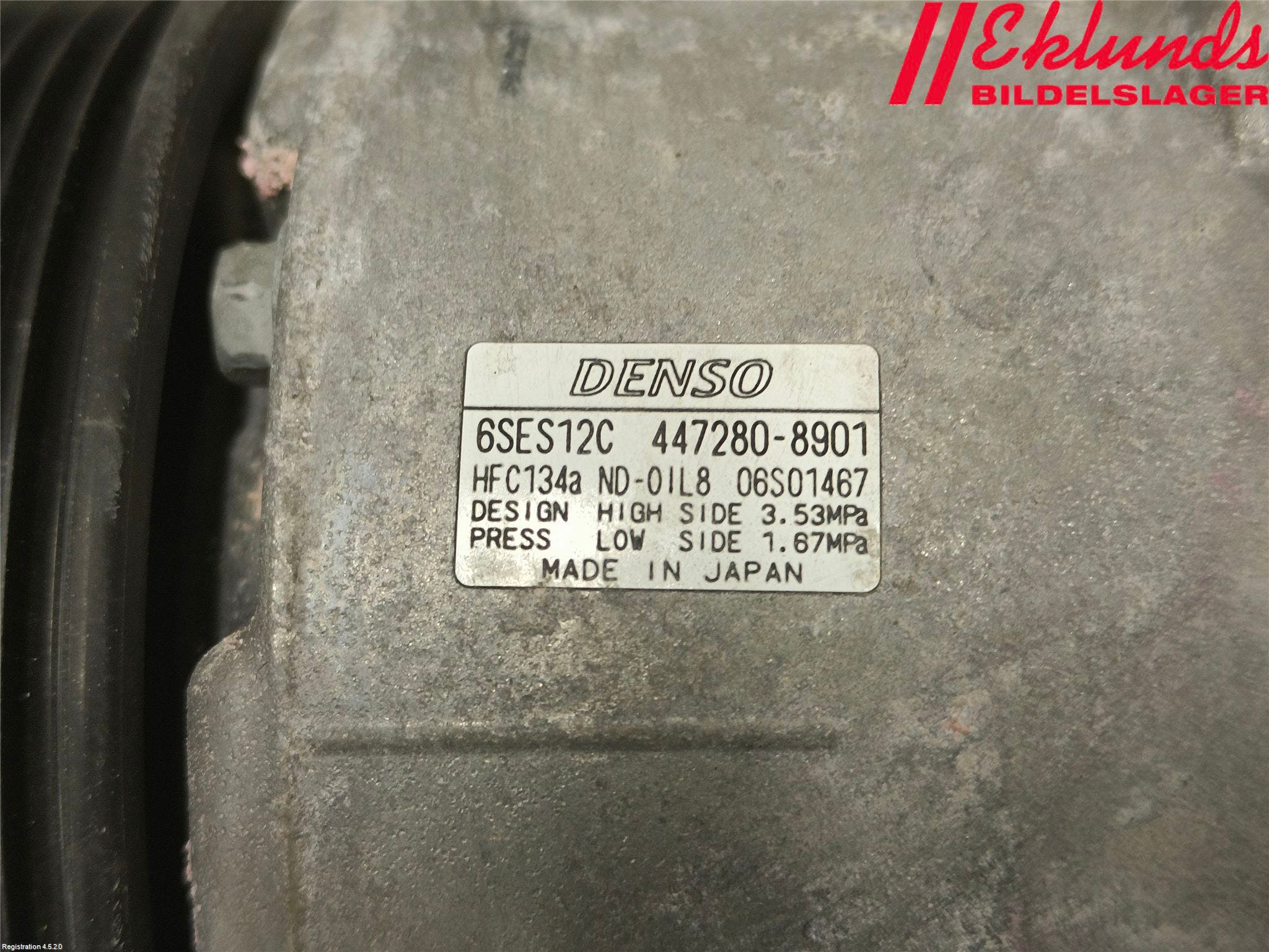 Toyota AURIS 13-19 Ac Kompressor