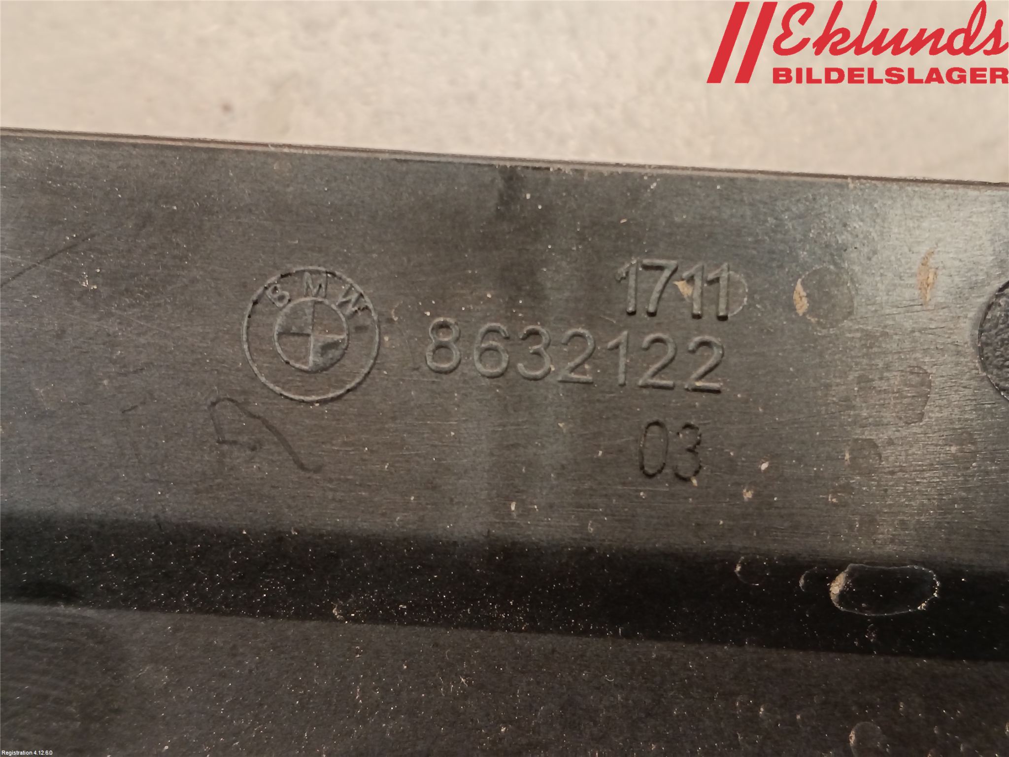 BMW 5 G30/G31/F90 17-23 Deflektor Plåt-Plast Kylning