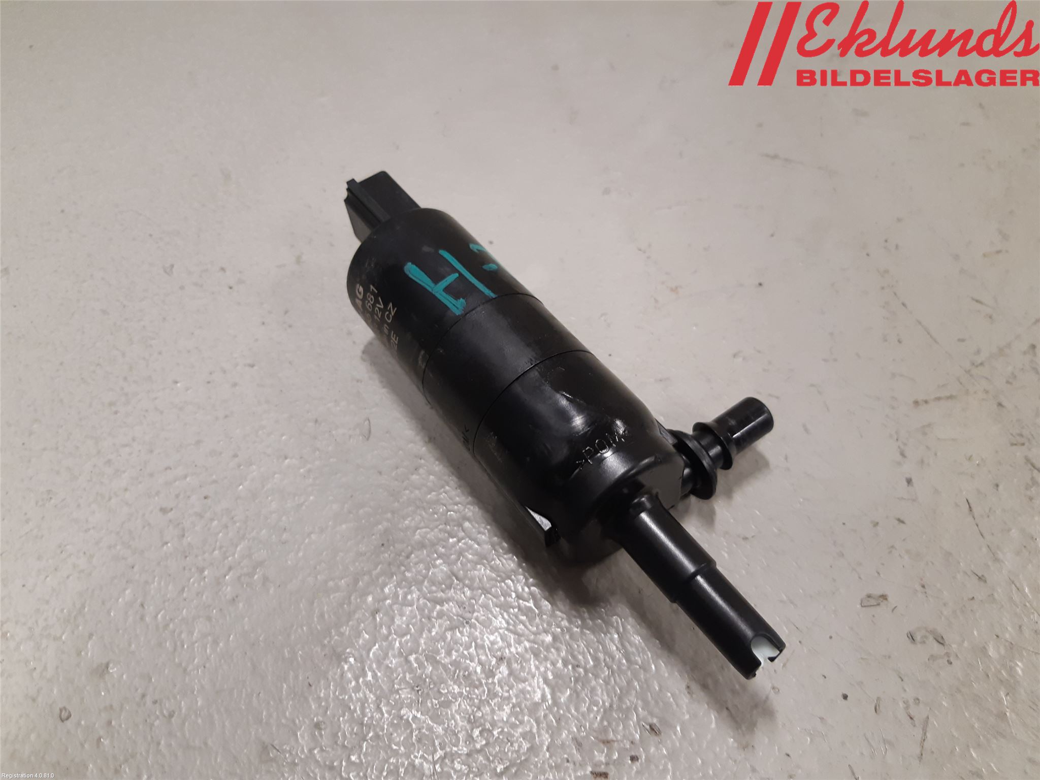 Volkswagen VW PASSAT 11-14 Spolarpump Högtryck