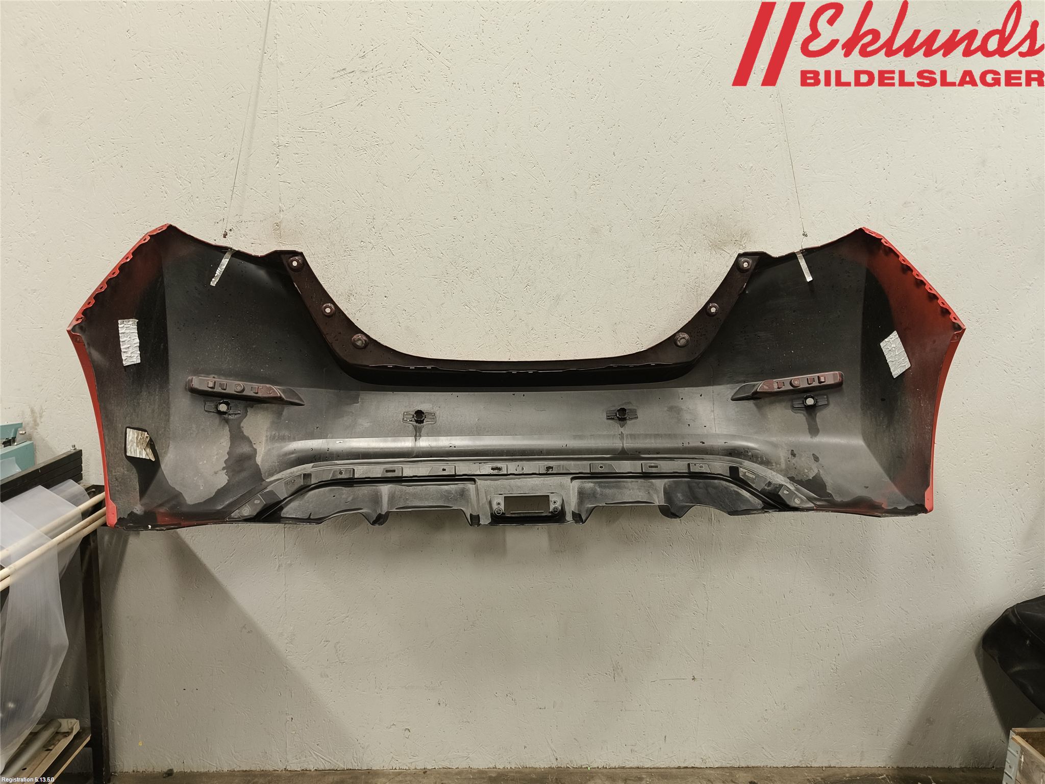 Nissan LEAF 18- Stötfångarbeklädnad Bak