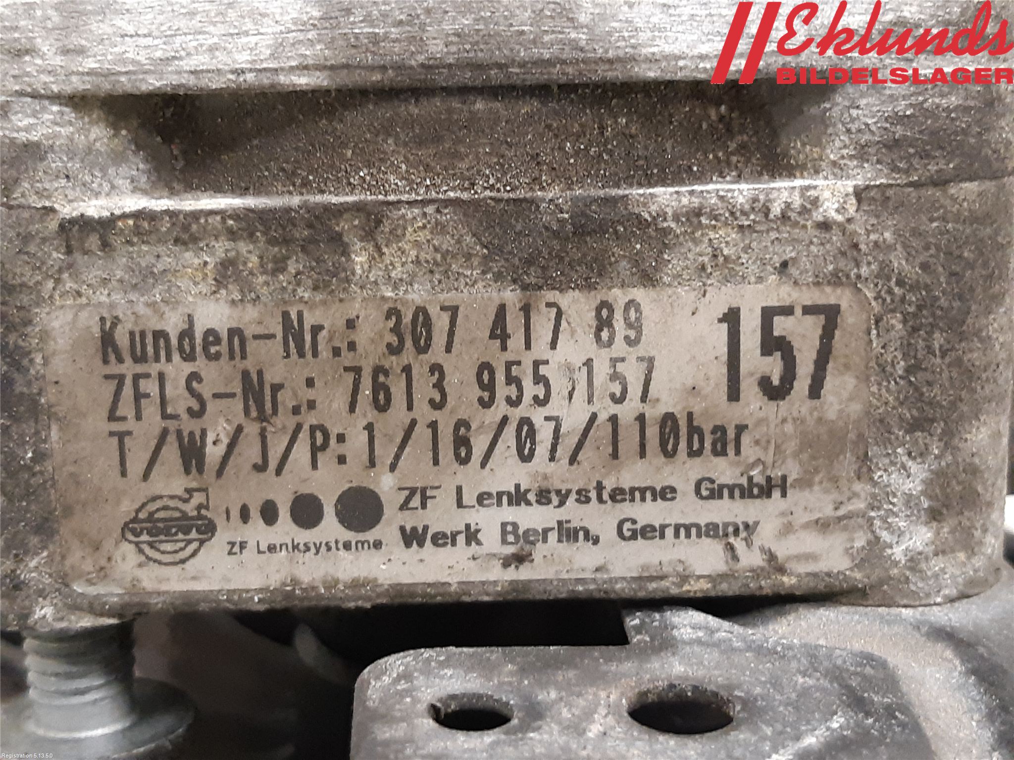 Volvo V70 05-08 Styrservopump