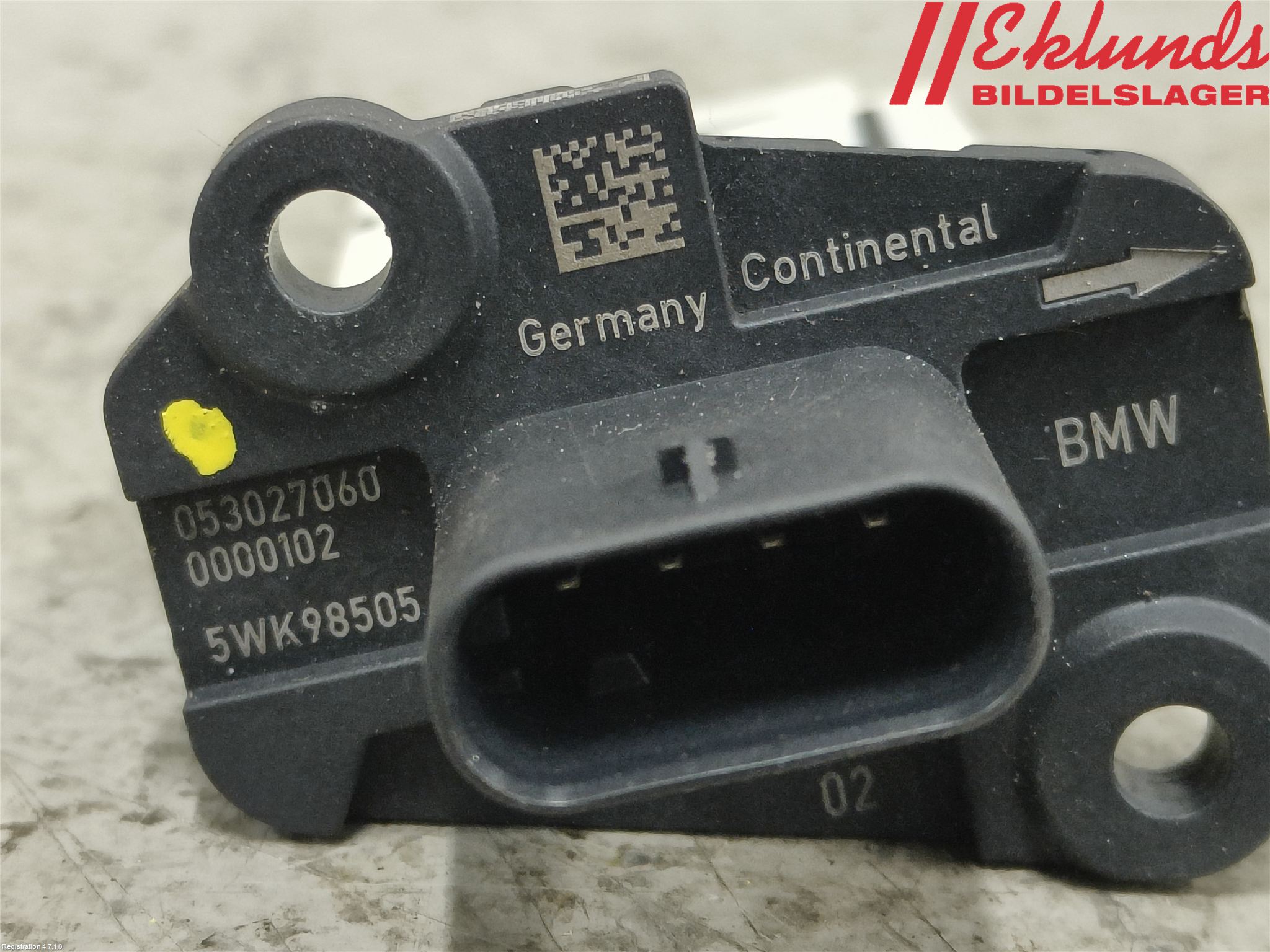 BMW 1 F20/F21 11-19 Injluftmassamätare