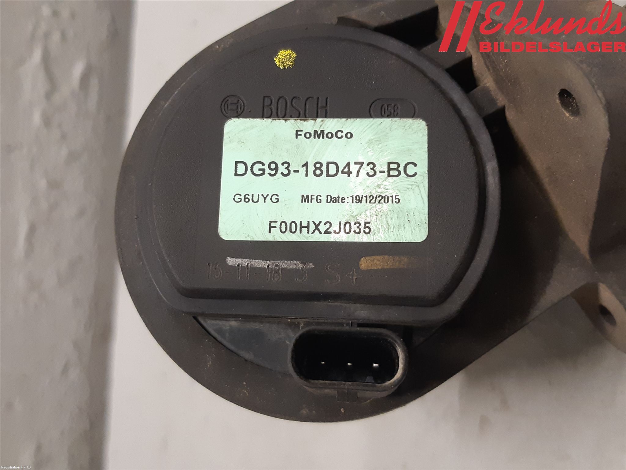 Ford MONDEO 15-22 Värme Cirkulationspump