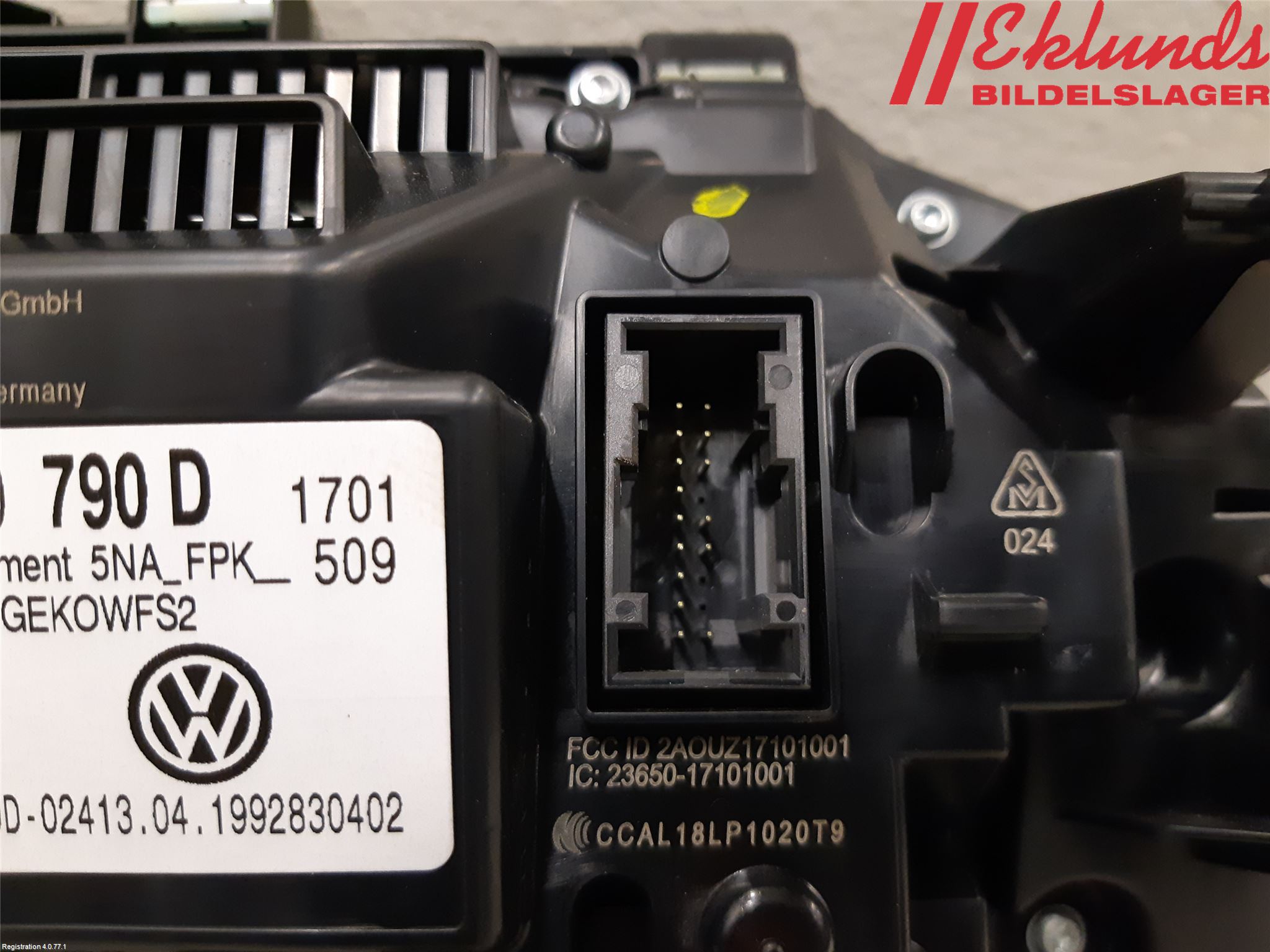 Volkswagen VW TIGUAN 16-24 Instrument Komb