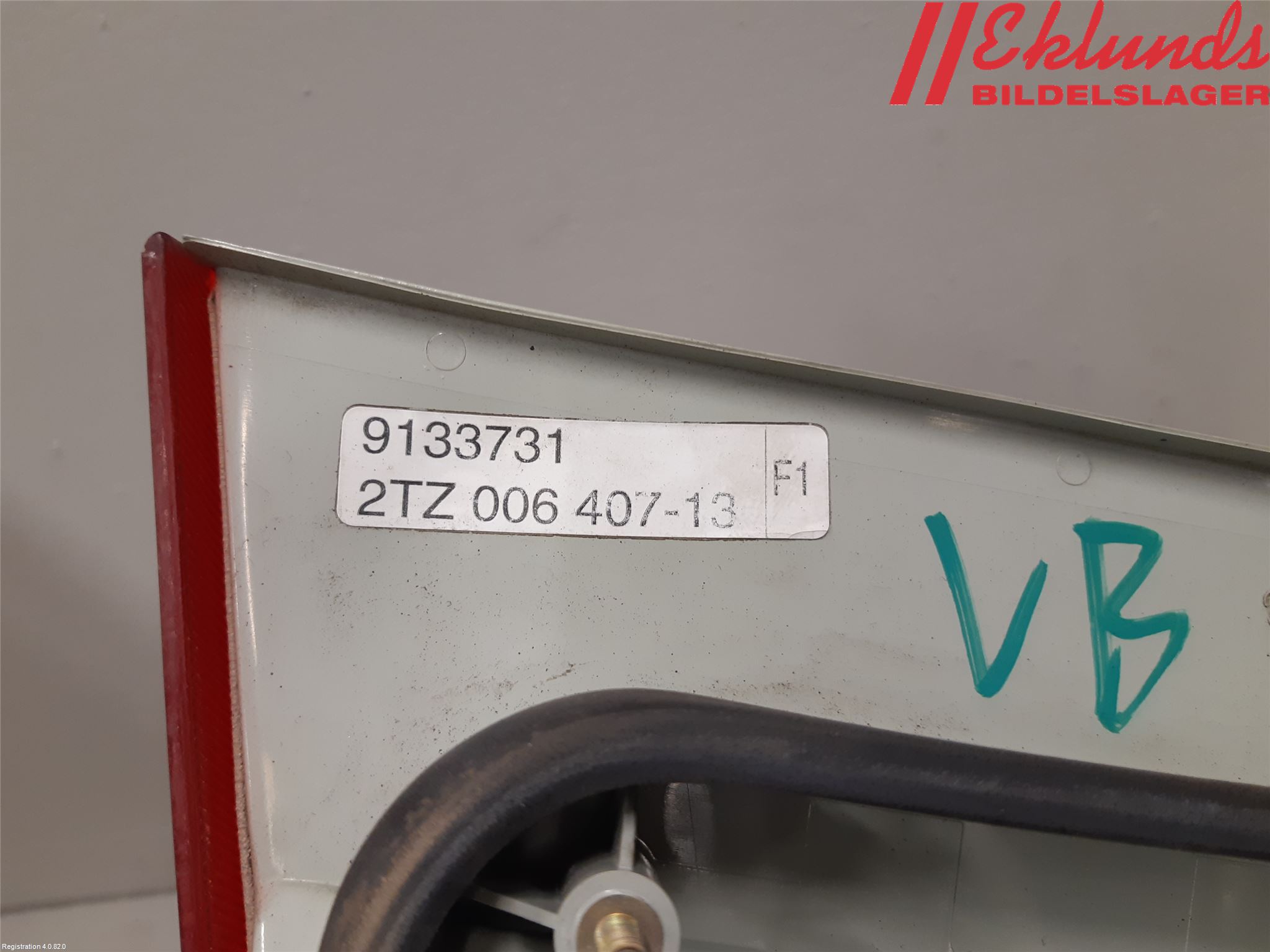 Volvo 960 91-97 Bakljus Lucka Vä