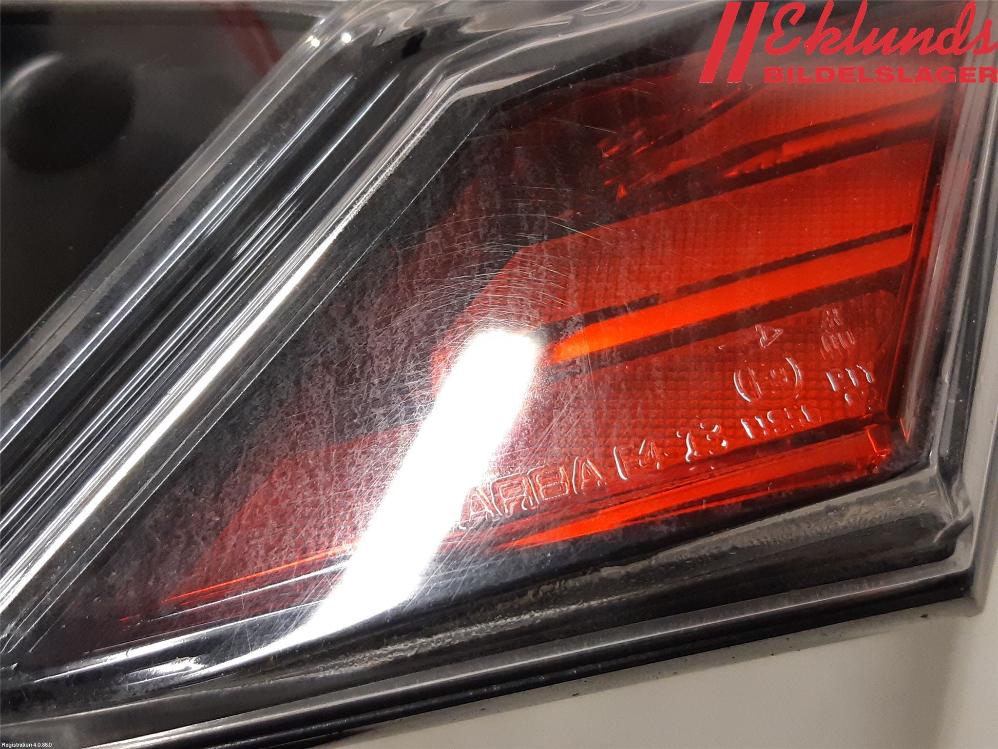 Toyota C-HR 16-23 Bakljus Lucka Hö