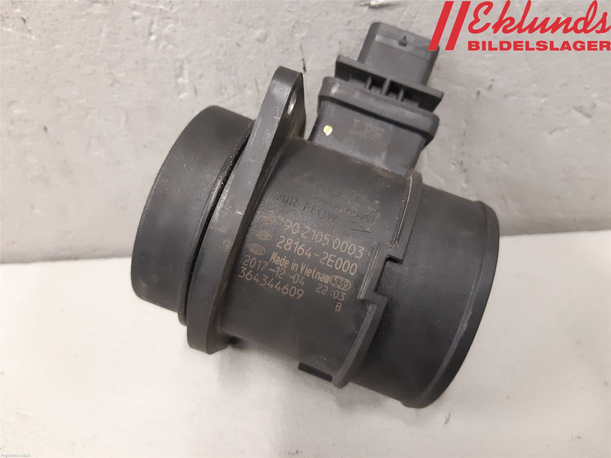 Kia OPTIMA 16-20 Injluftmassamätare