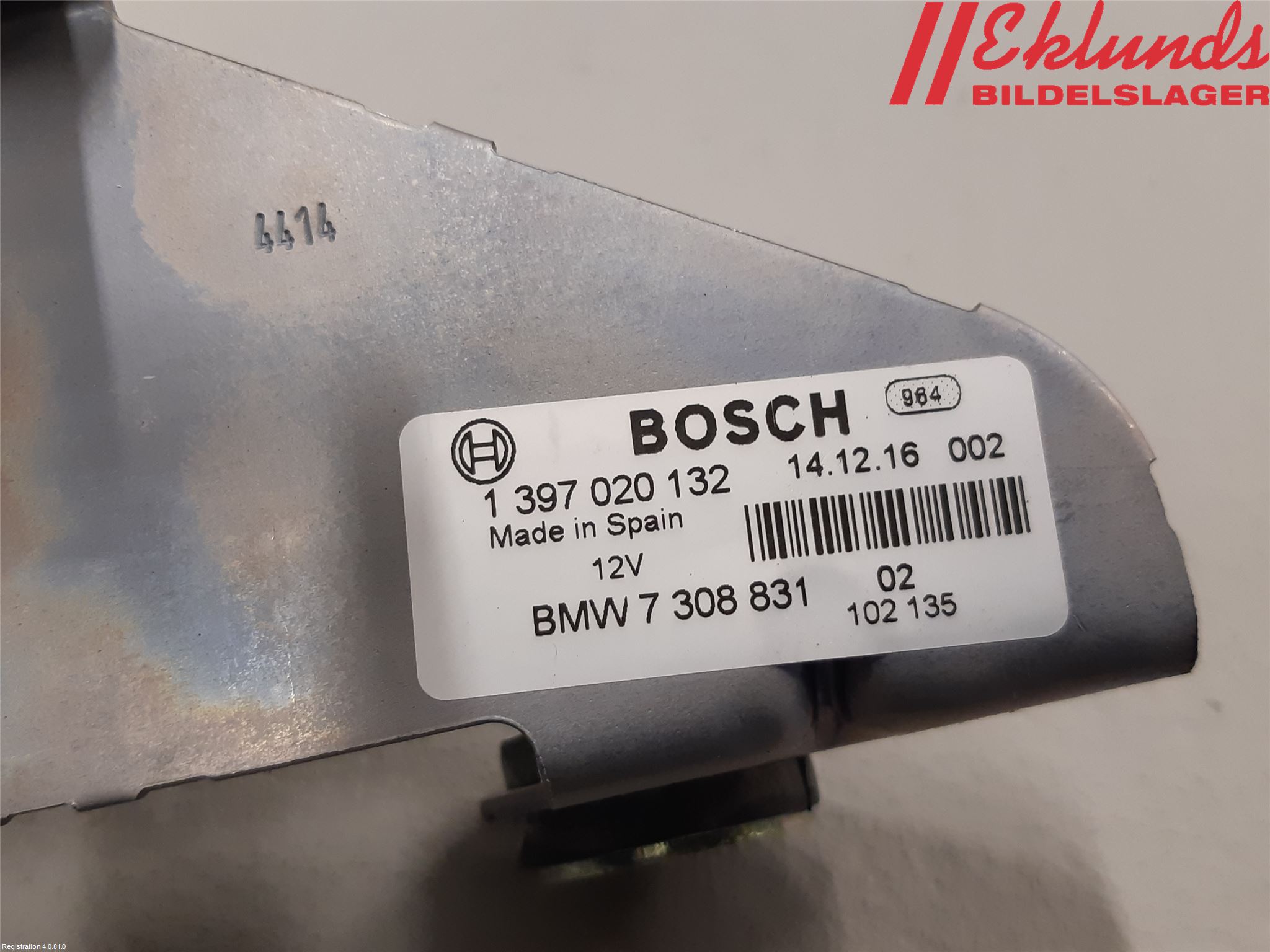 BMW 3 F30/F31/F80 12-19 Låskista Baklucka