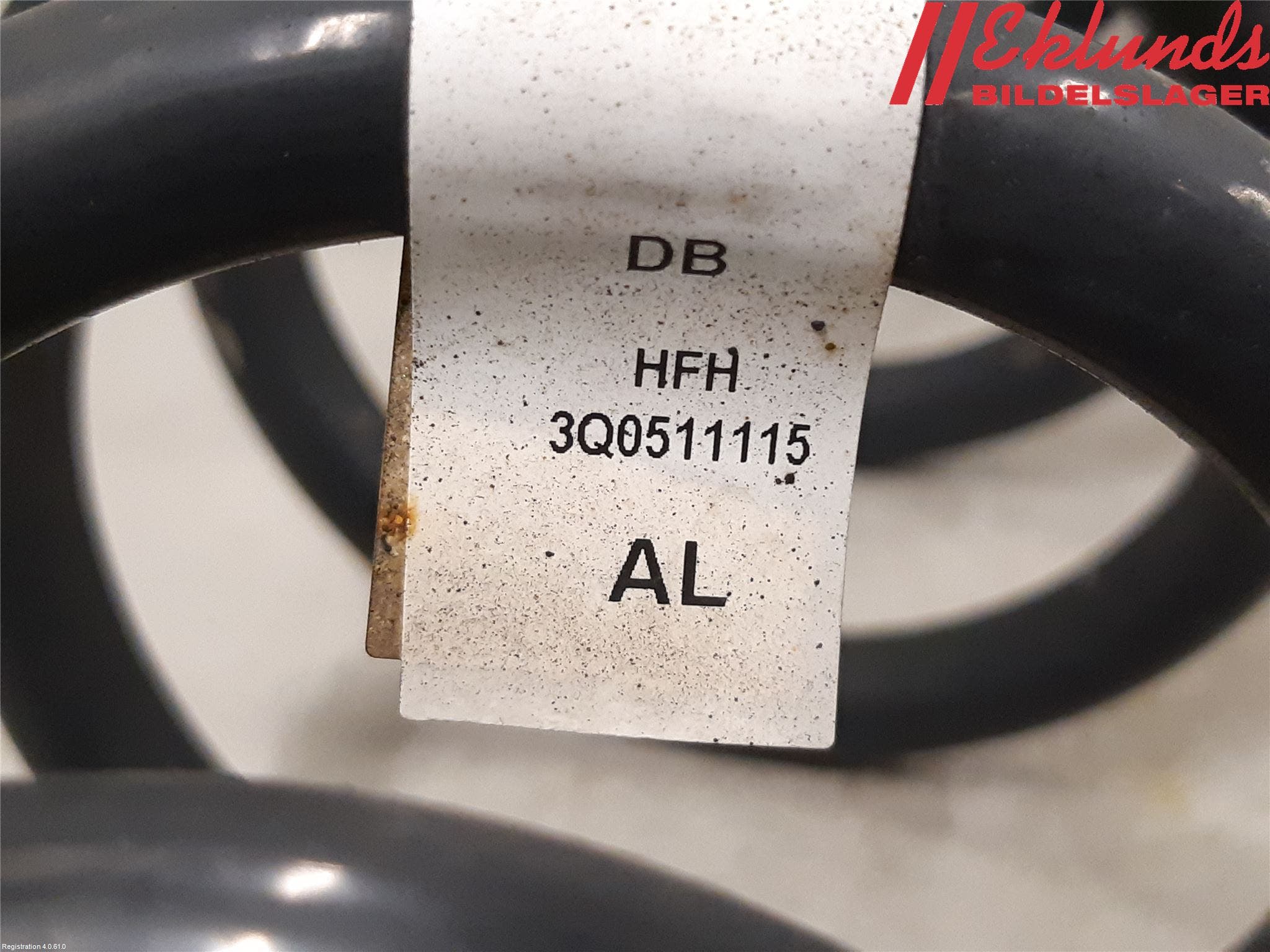 Volkswagen VW PASSAT 15-19 Fjäder Bak