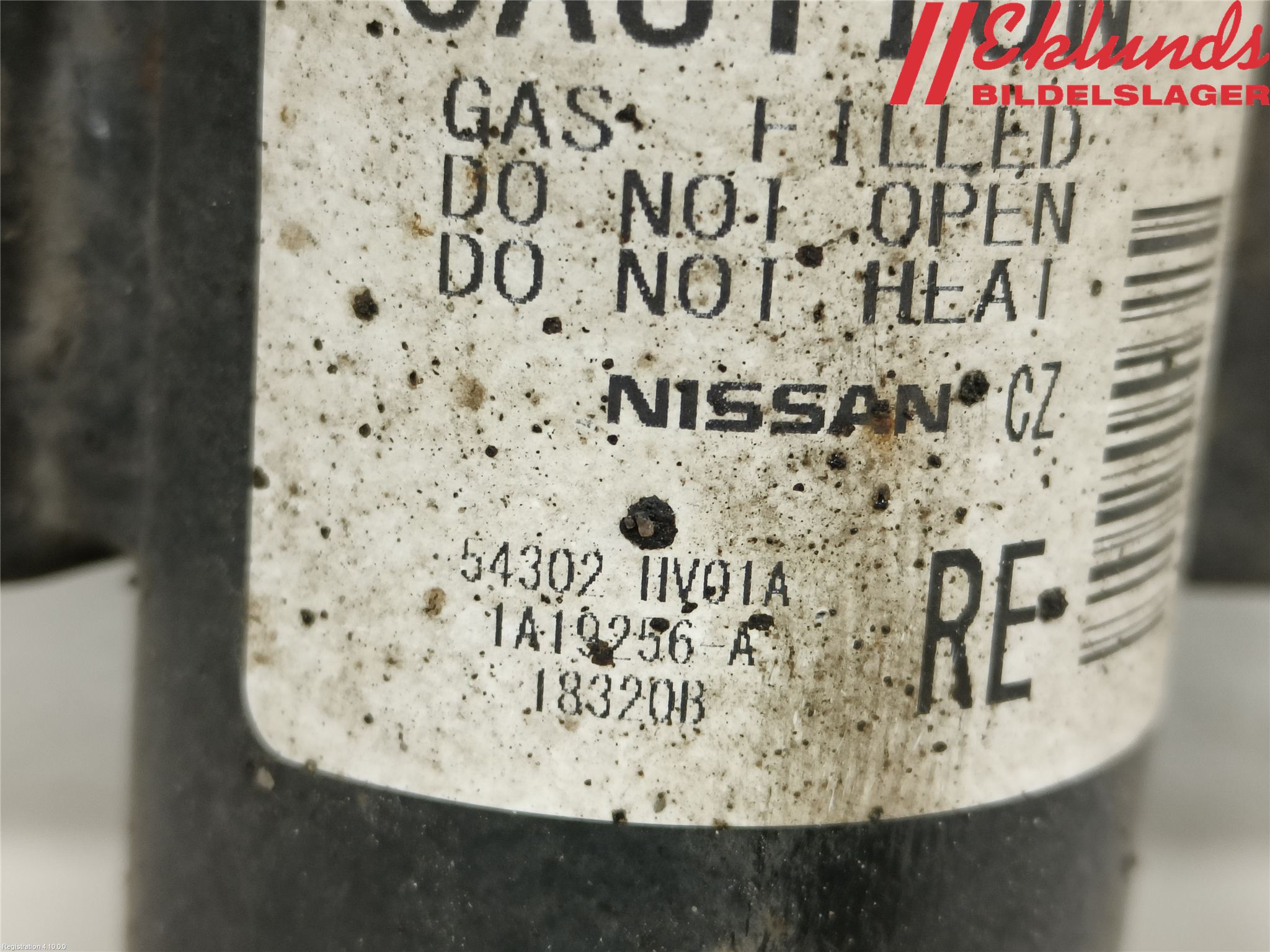 Nissan QASHQAI 17-21 Fjäderben Fram Höger