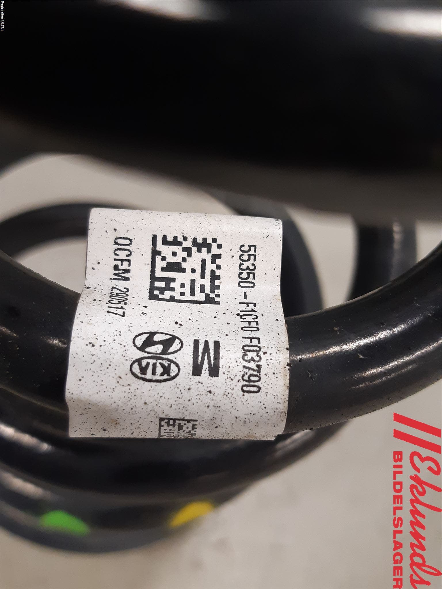 Kia SPORTAGE (QL) 16-21 Fjäder Bak