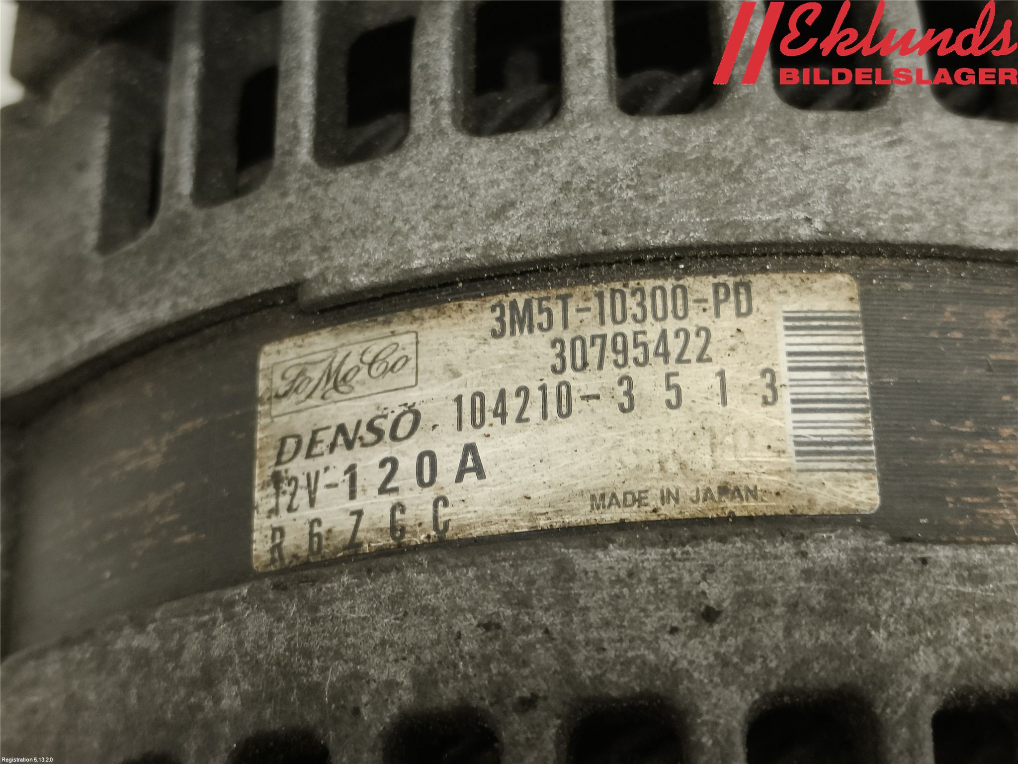 Volvo C30 07-10 Generator