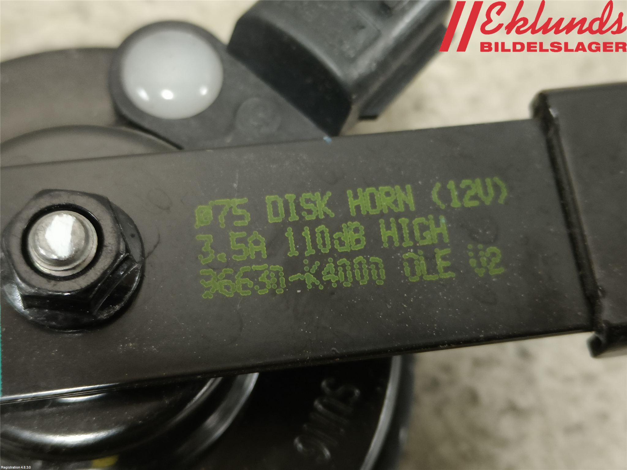 Hyundai KONA/ELECTRIC OS 18-23 Signalhorn